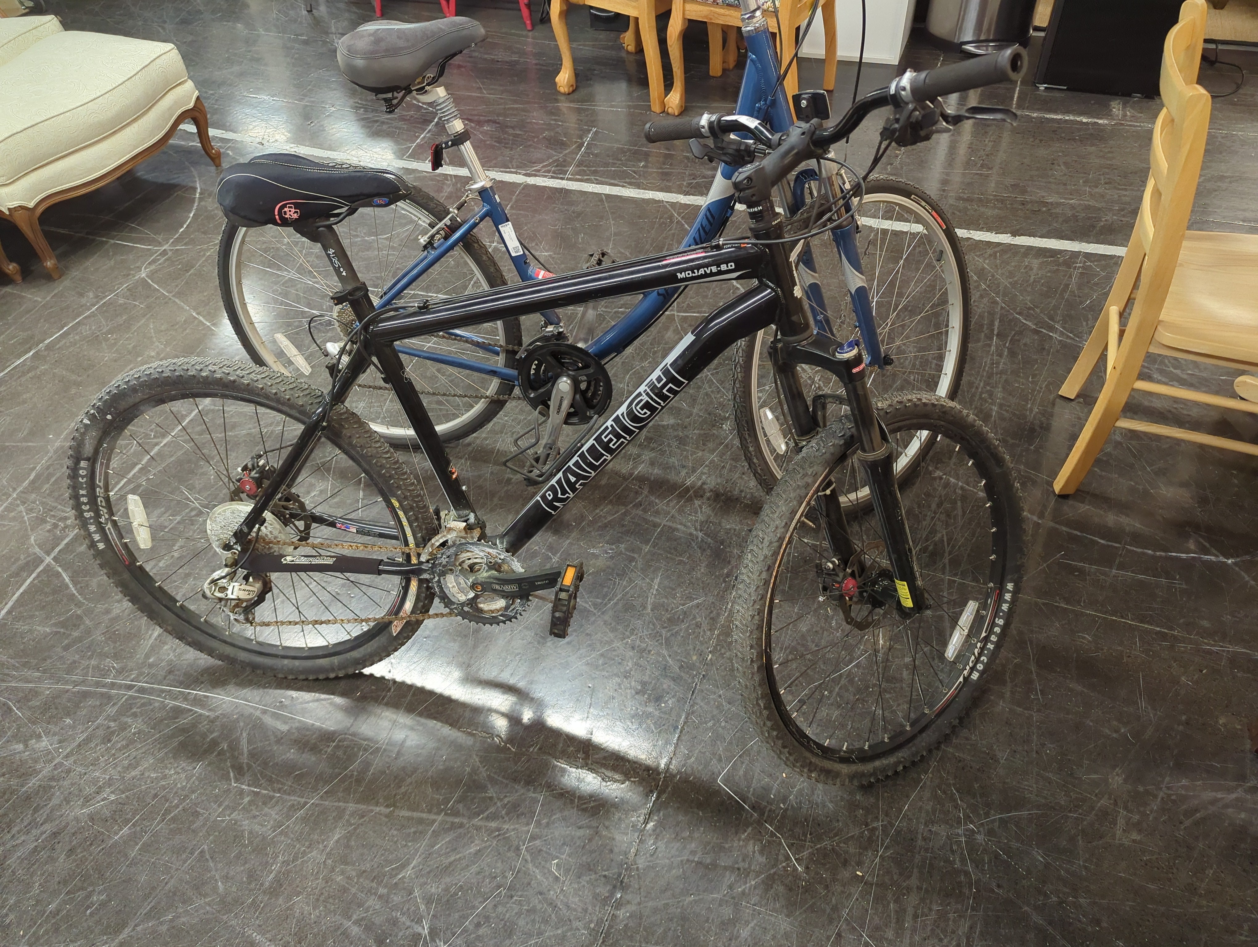 Black Raleigh Bike