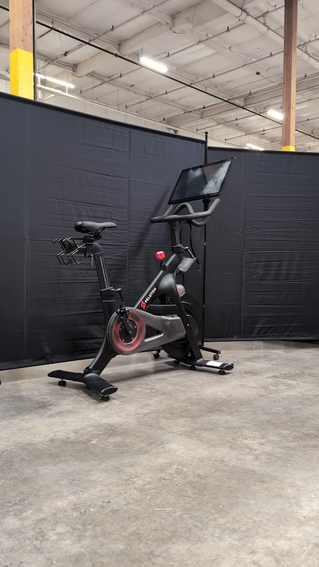 Peloton Stationary Exercise Bike with Adjustable Seat