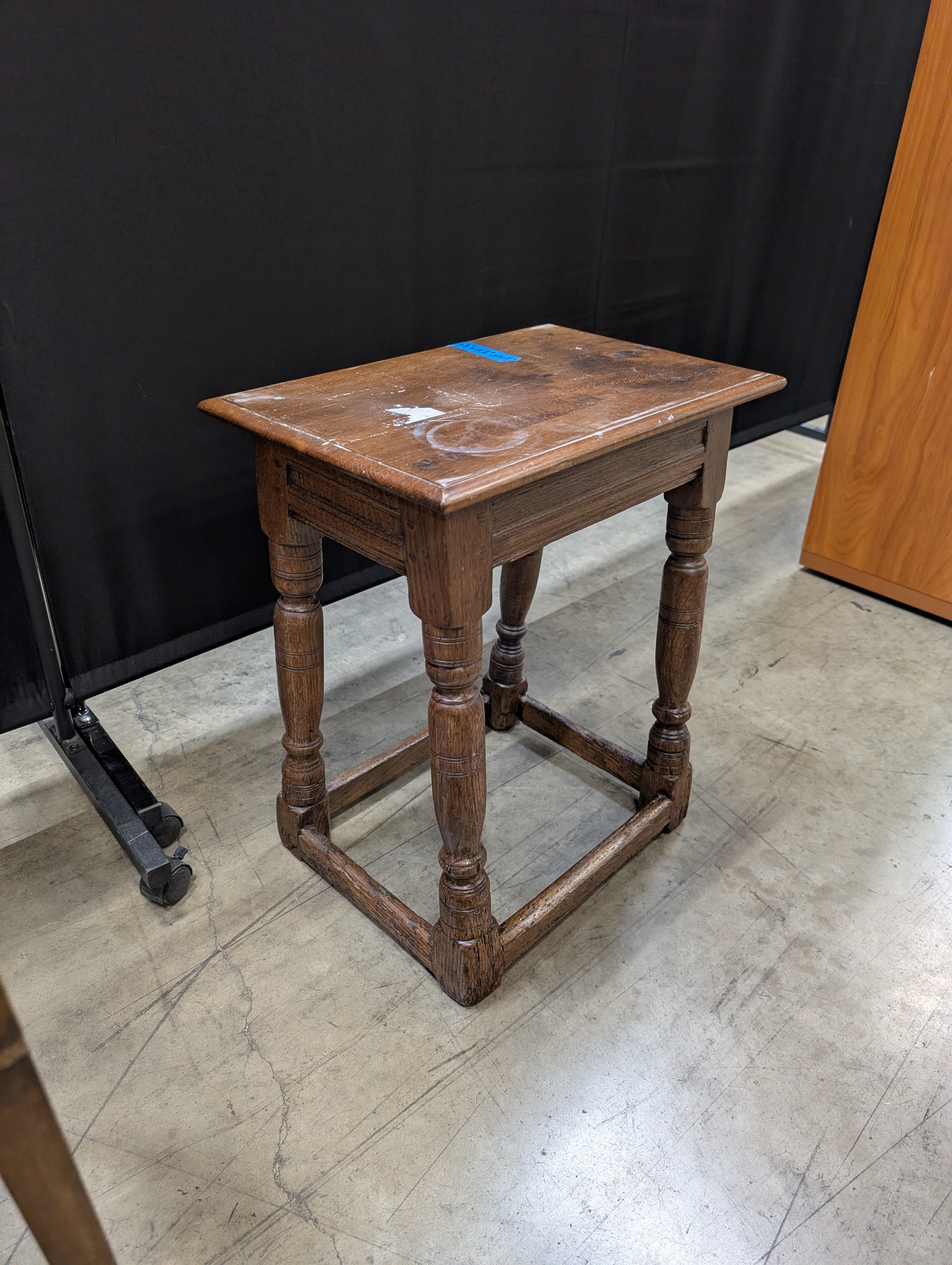 Classic Dark Wood Side Table