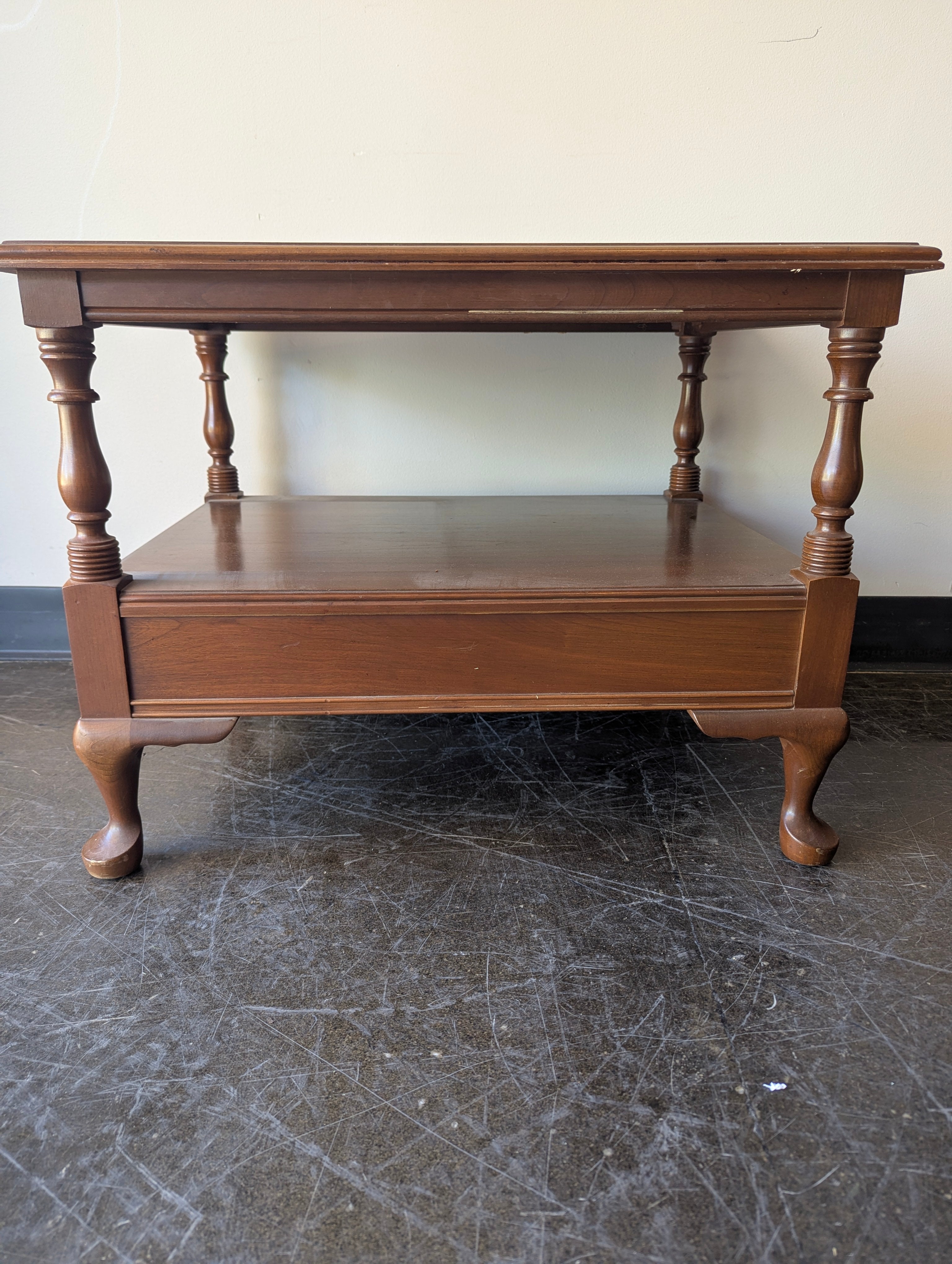 Pennsylvania House Traditional Wood Side Table with Drawer
