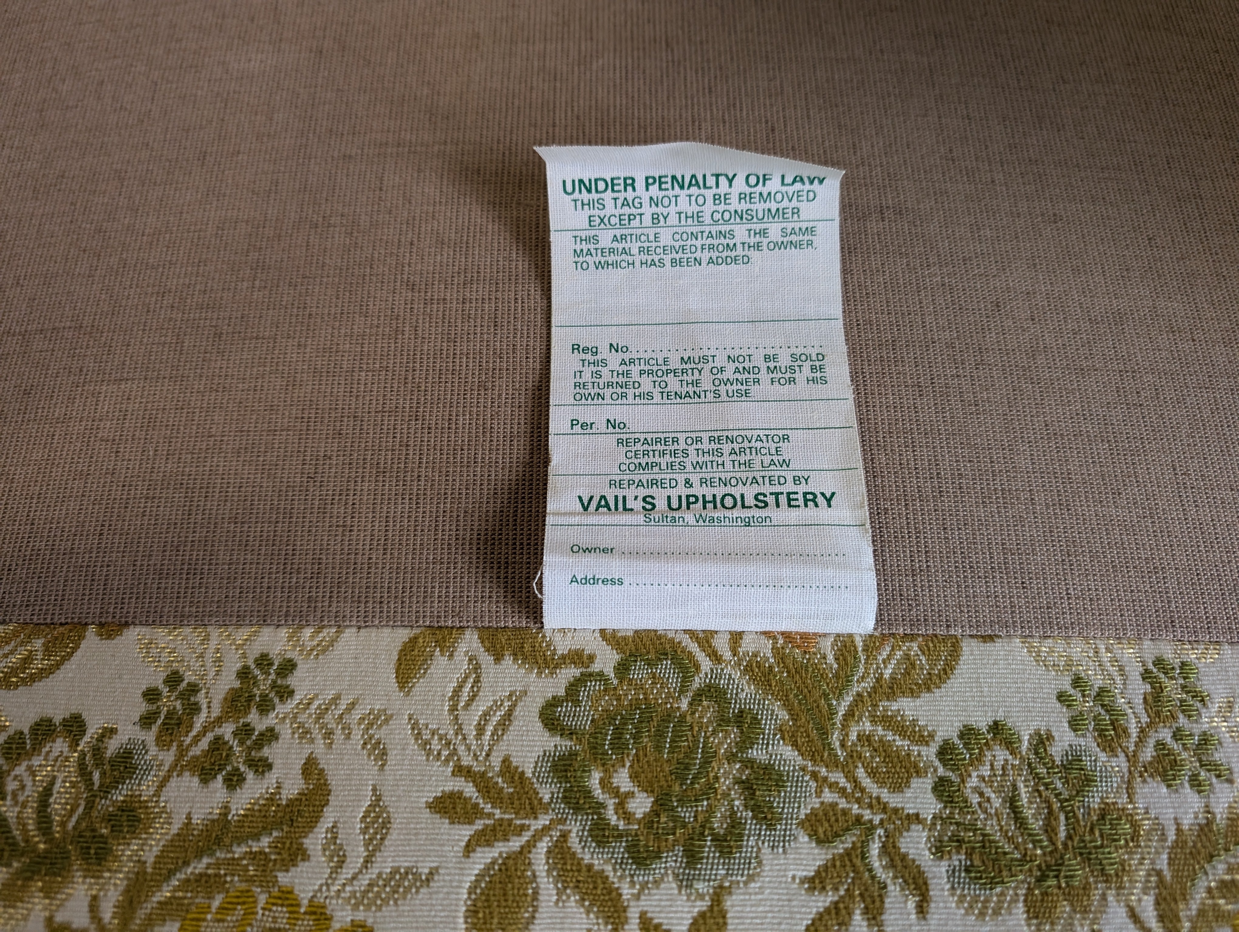 Pair of Vintage Floral Club Chair