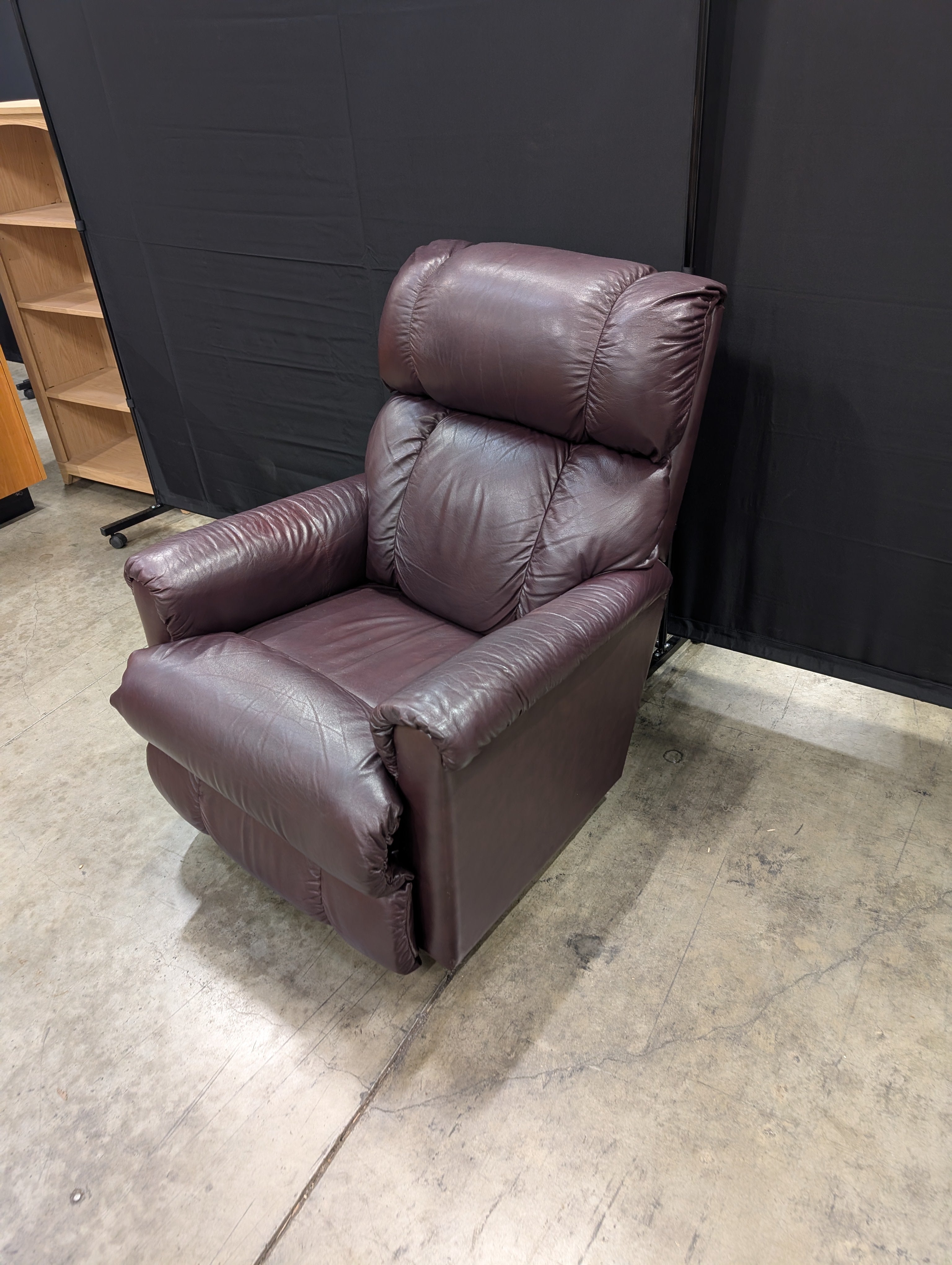 Plush Dark Brown LaZboy Recliner Chair