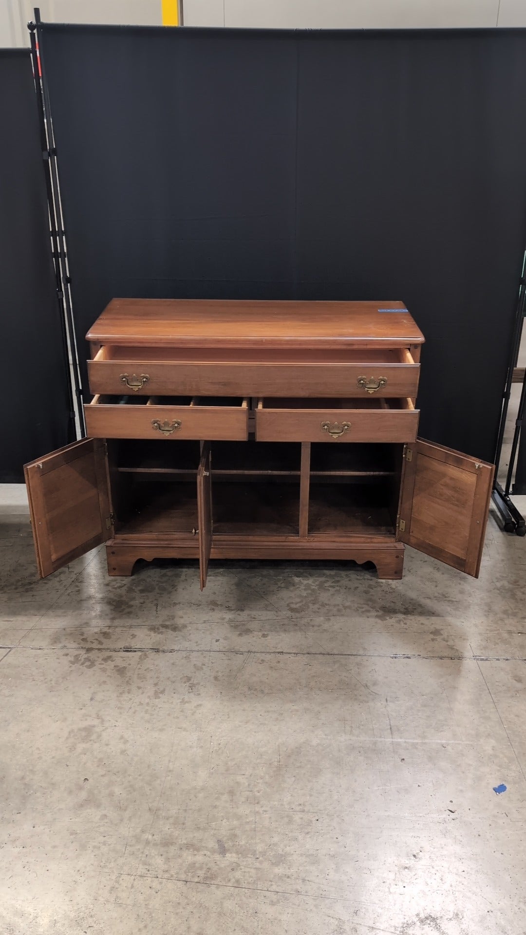 Vintage Vermont of Winooski "Whipple House Group" solid rock maple furniture Sideboard