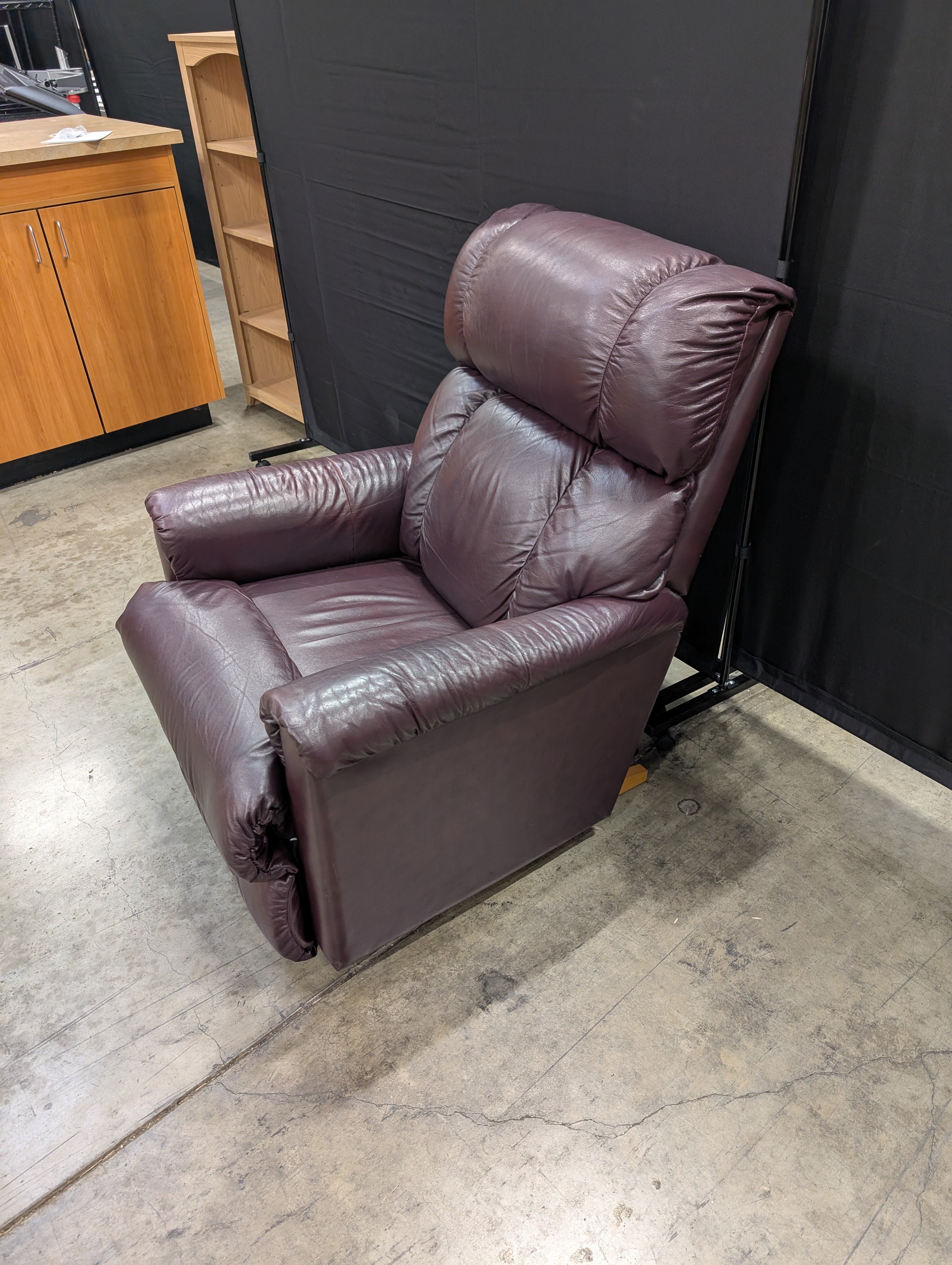 Plush Dark Brown LaZboy Recliner Chair