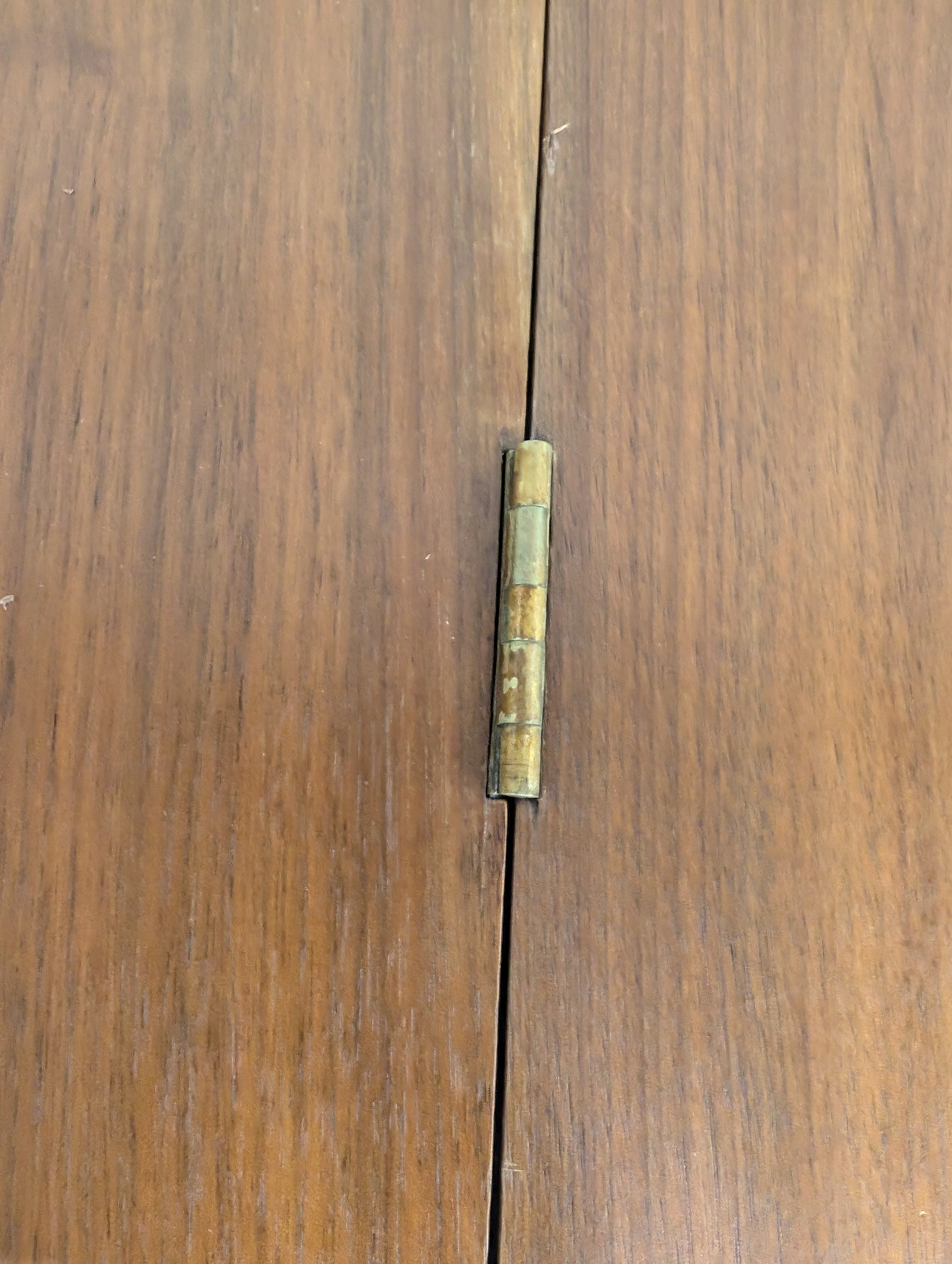 Vintage Wood Drop Leaf Console Table