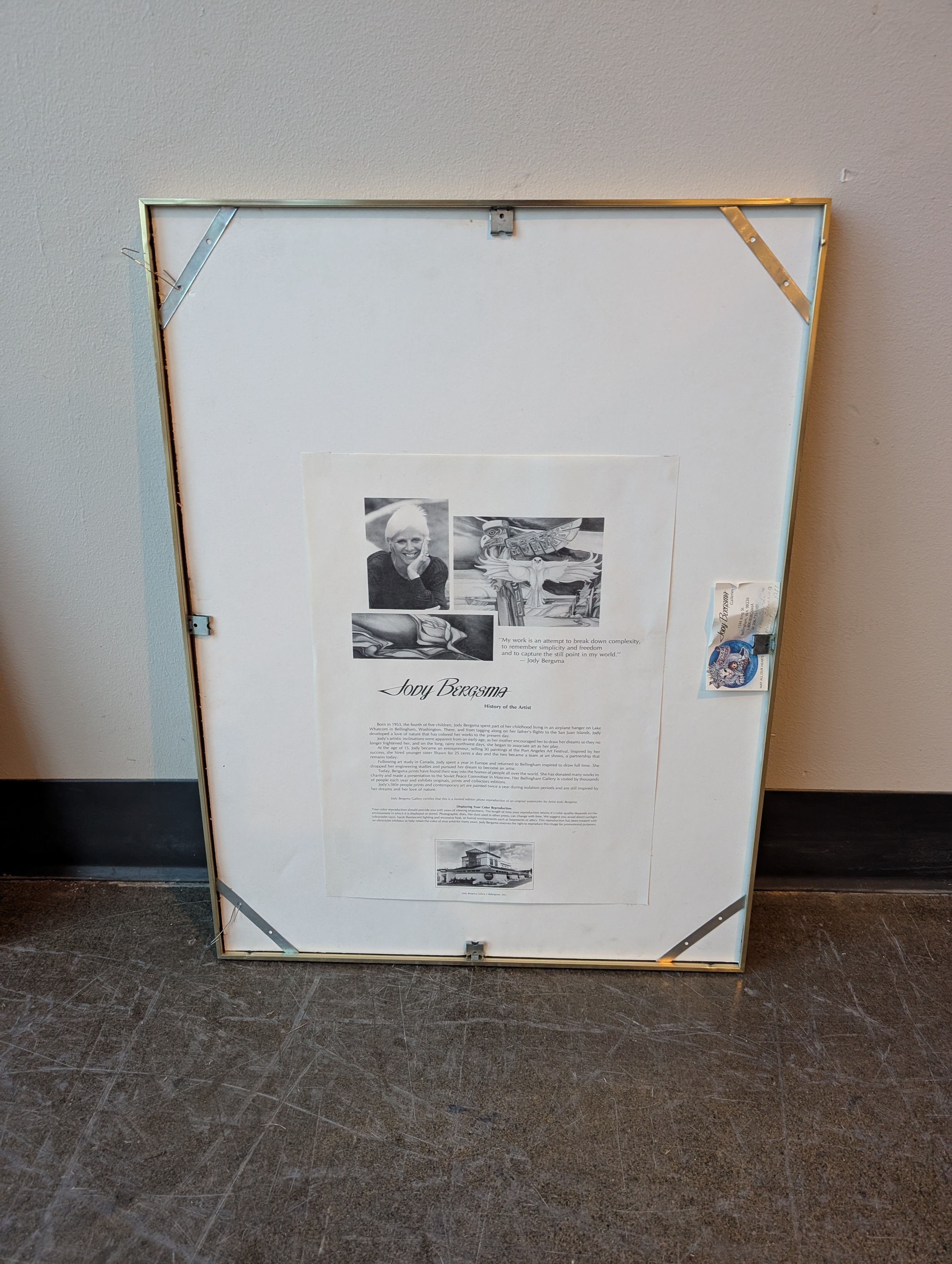 Jody Bergsma San Juan Winter Landscape Framed Art Print