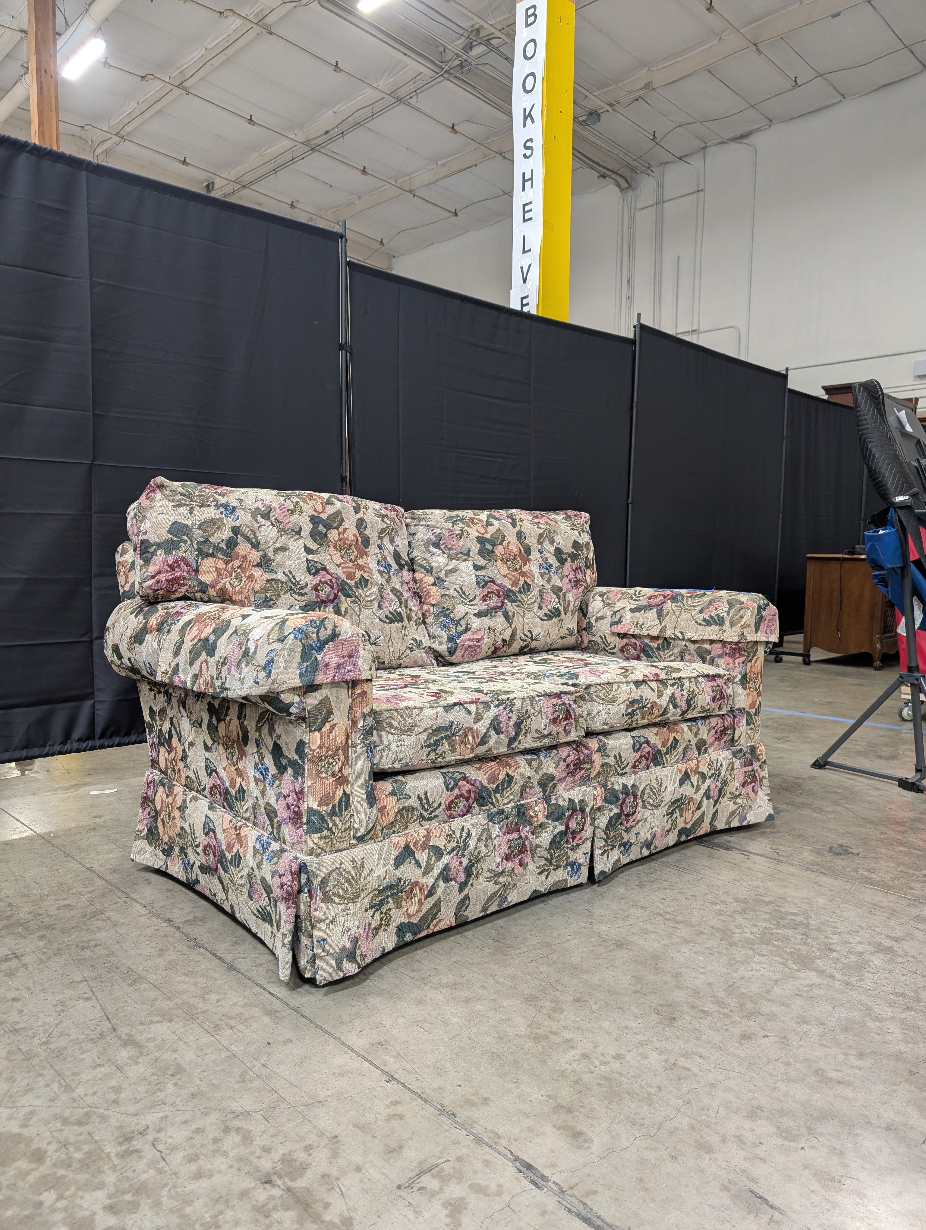 Floral Lane Upholstery co. Two-Seater Sofa