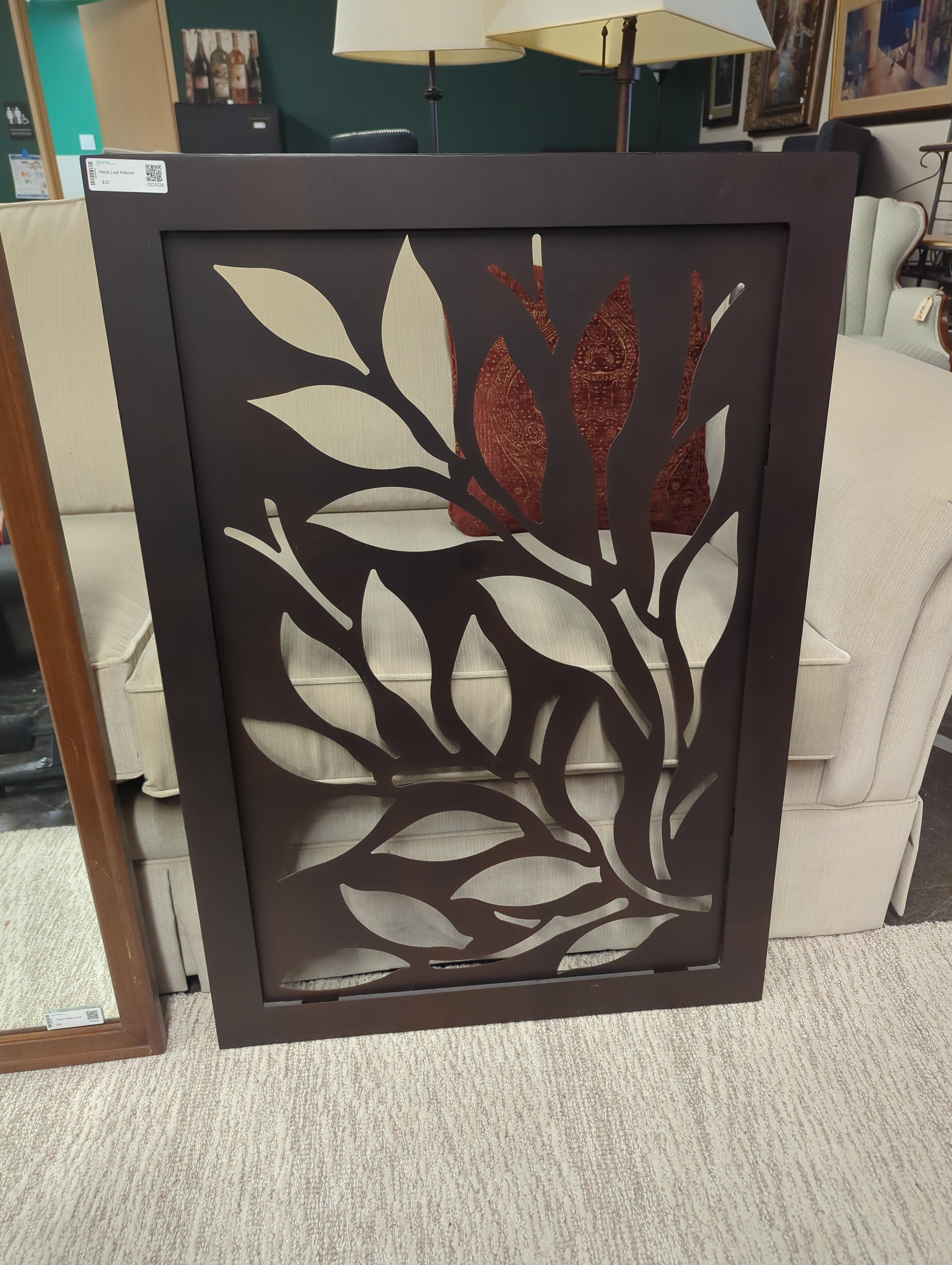 Metal Leaf Artwork