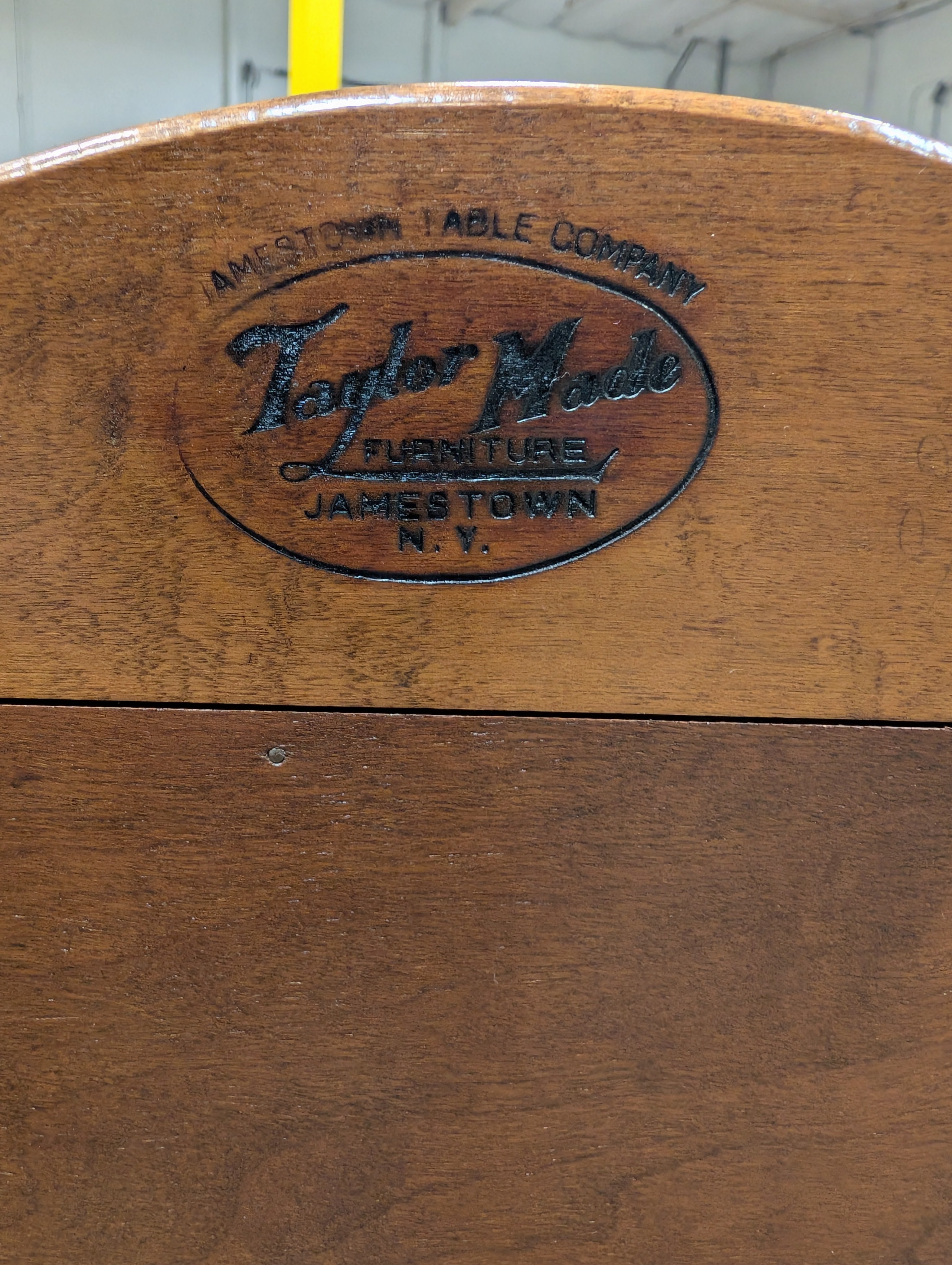 Vintage Jamestown Table Company "Taylor Made" Bookcase with Carved Rosettes