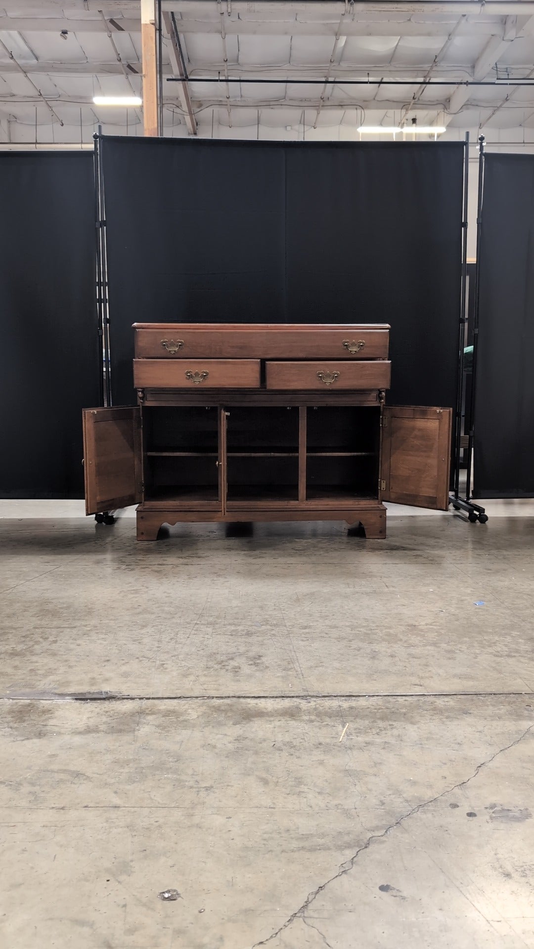 Vintage Vermont of Winooski "Whipple House Group" solid rock maple furniture Sideboard
