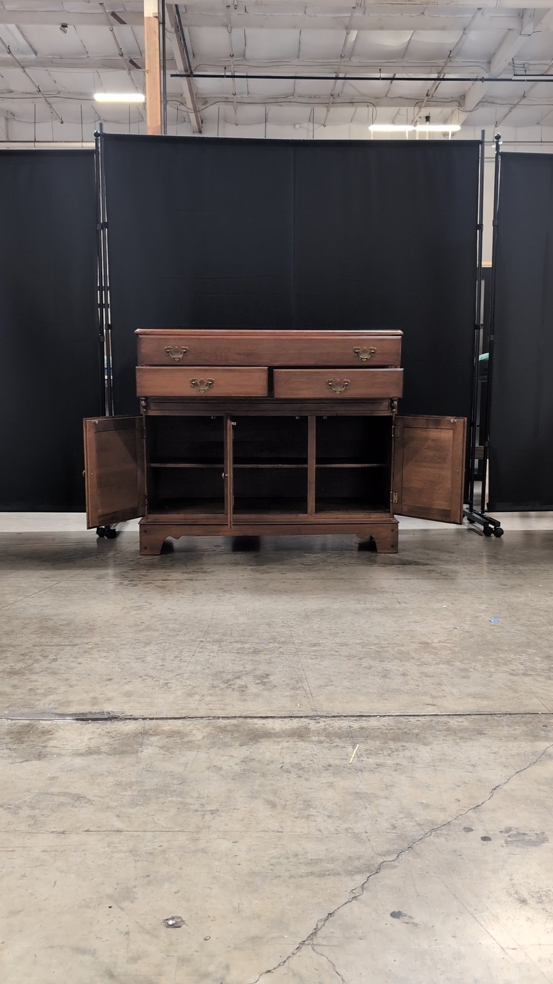 Vintage Vermont of Winooski "Whipple House Group" solid rock maple furniture Sideboard