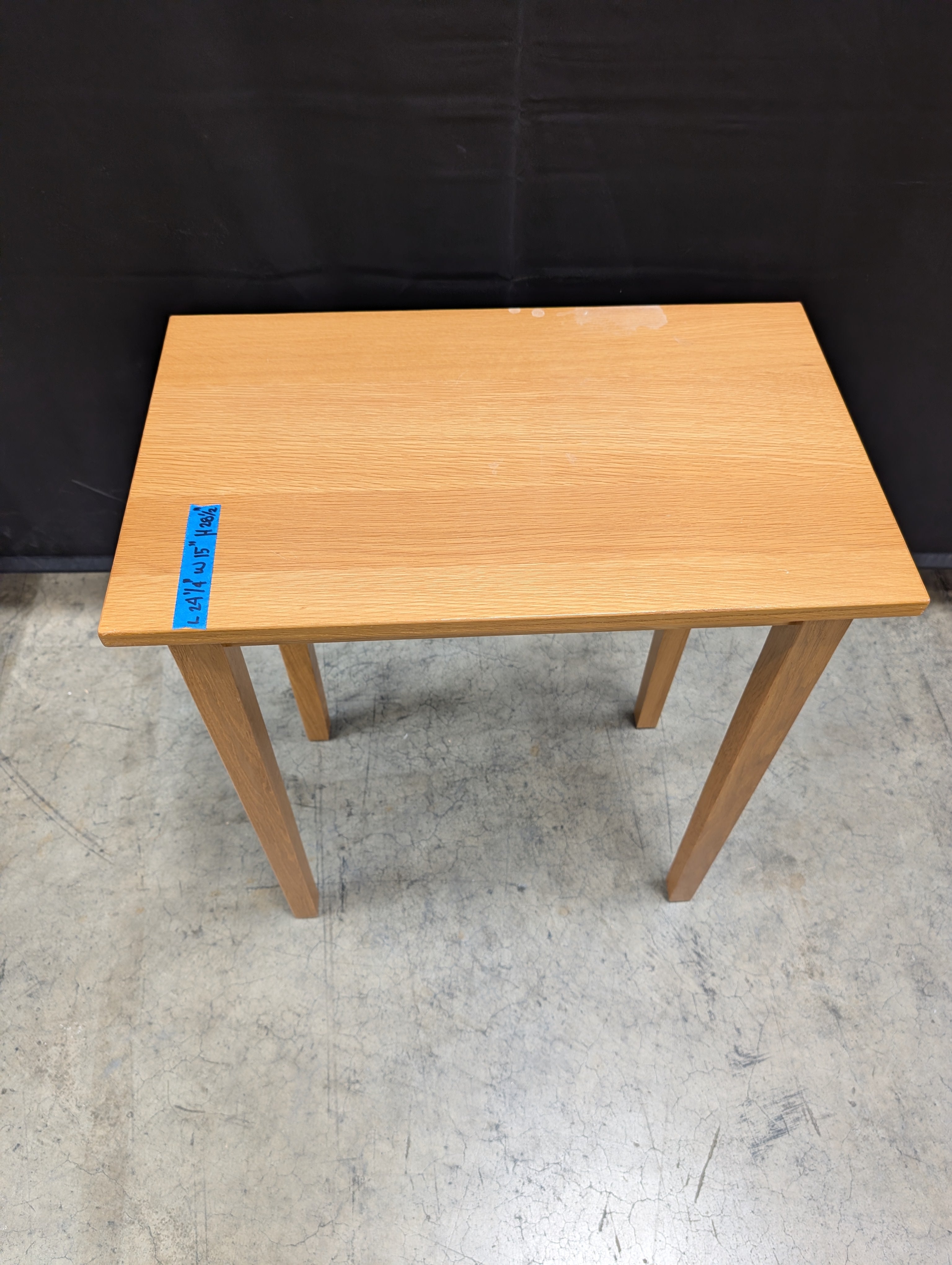 Rectangular Light Wood Accent Table