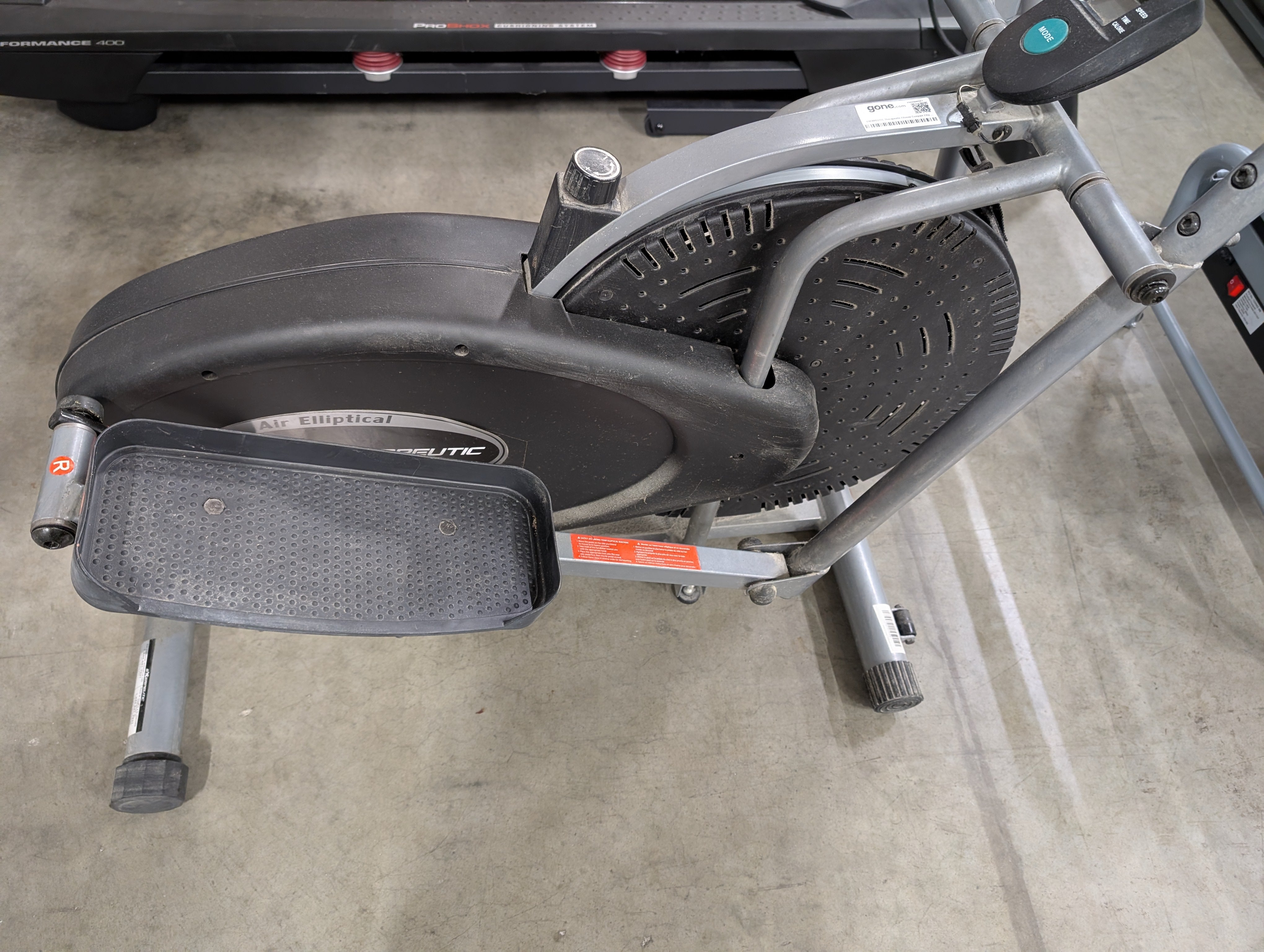 EXERPEUTIC Therapeutic Fitness Compact Elliptical Trainer
