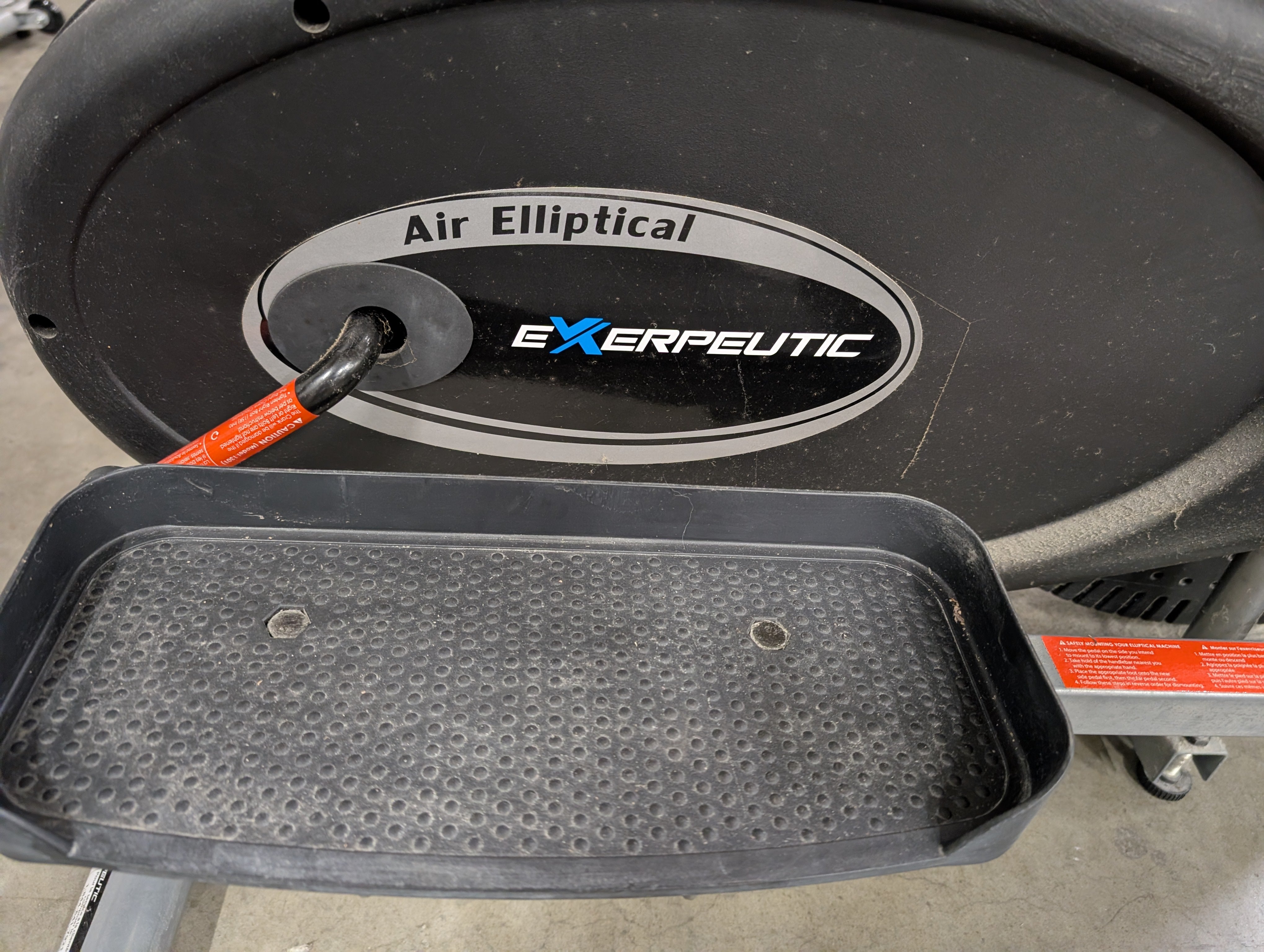 EXERPEUTIC Therapeutic Fitness Compact Elliptical Trainer