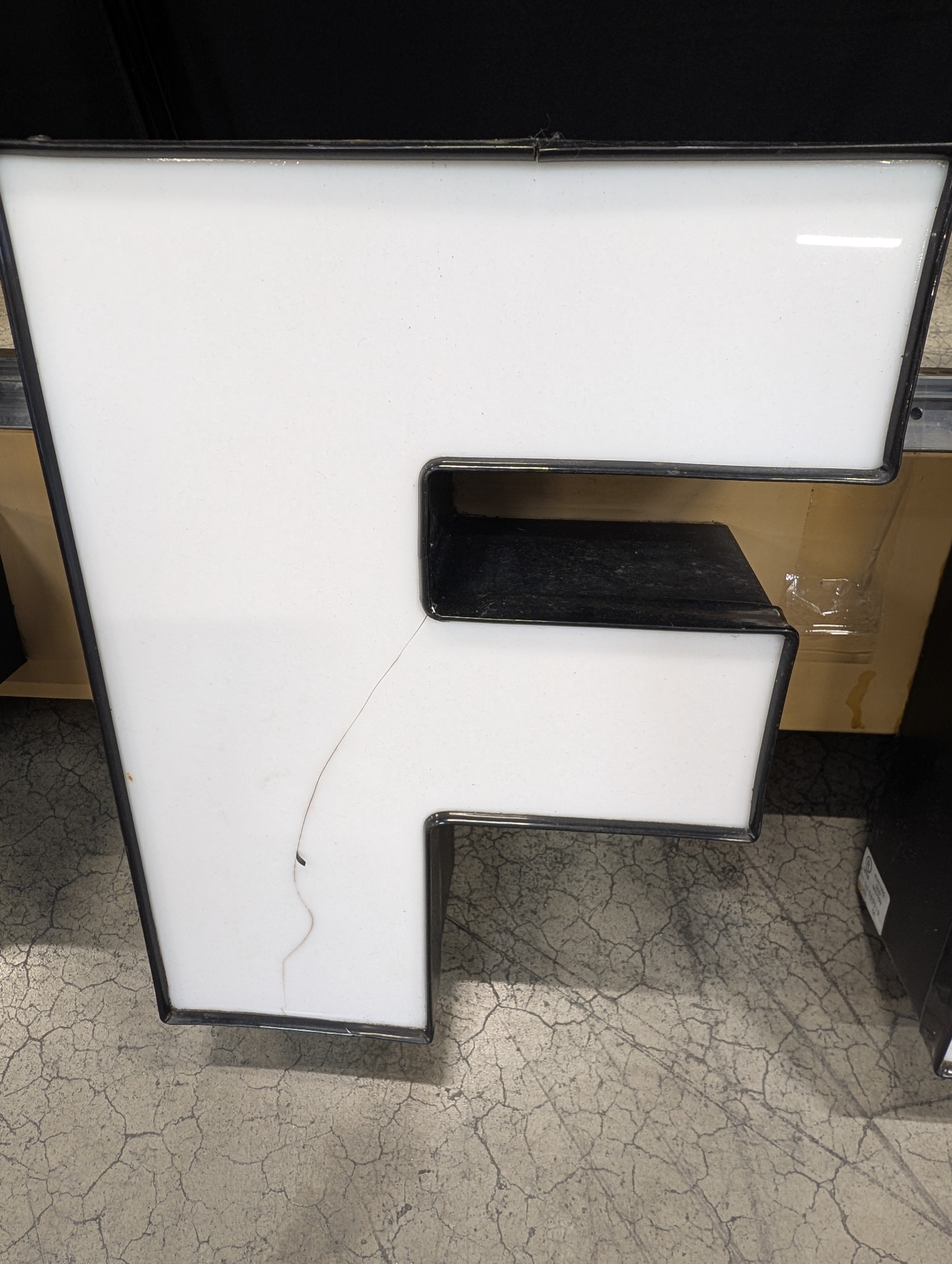 Industrial COFFEE Electric Channel Letters