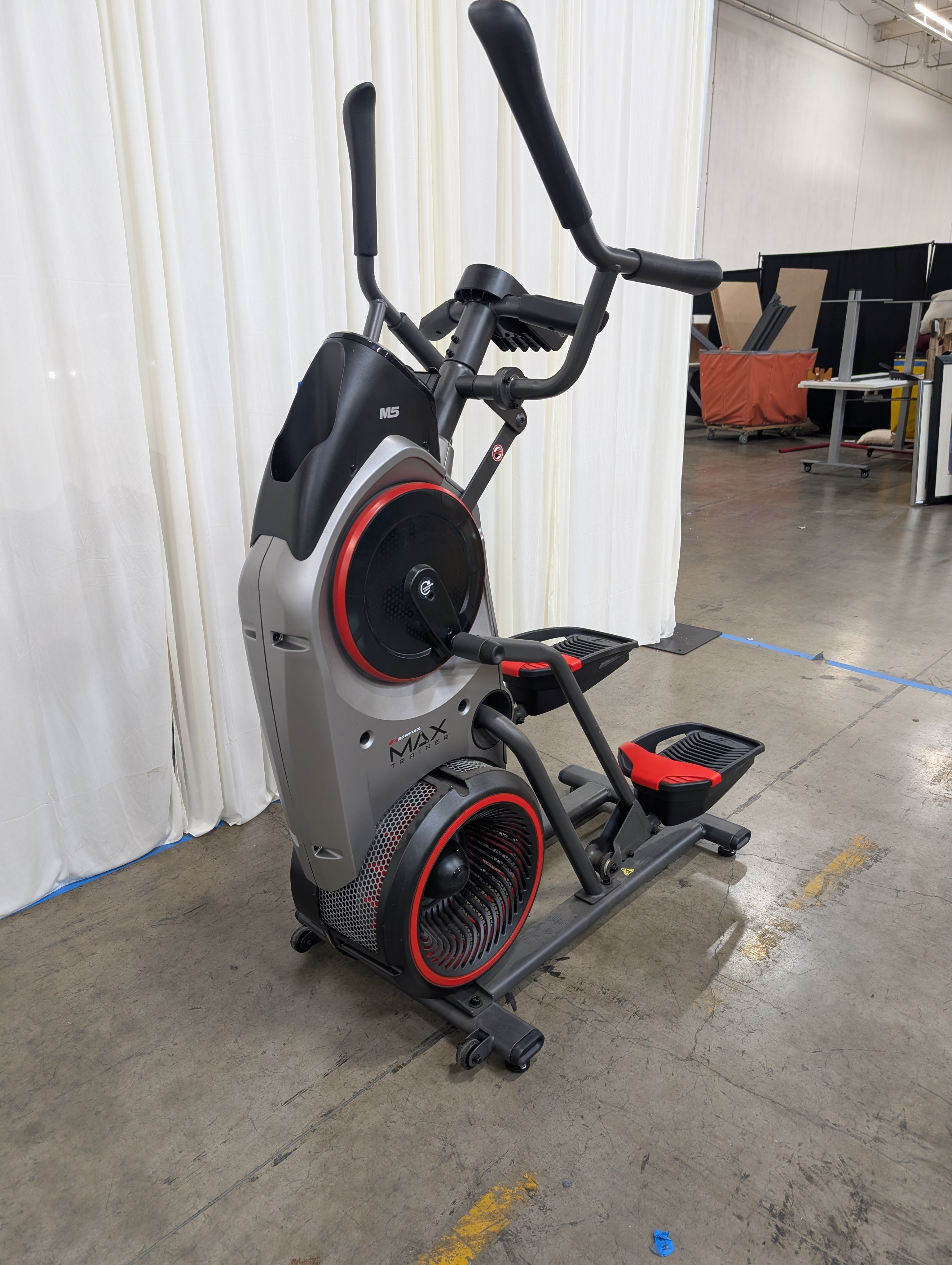 Bowflex Max Trainer M5 Exercise Machine in Grey and Red