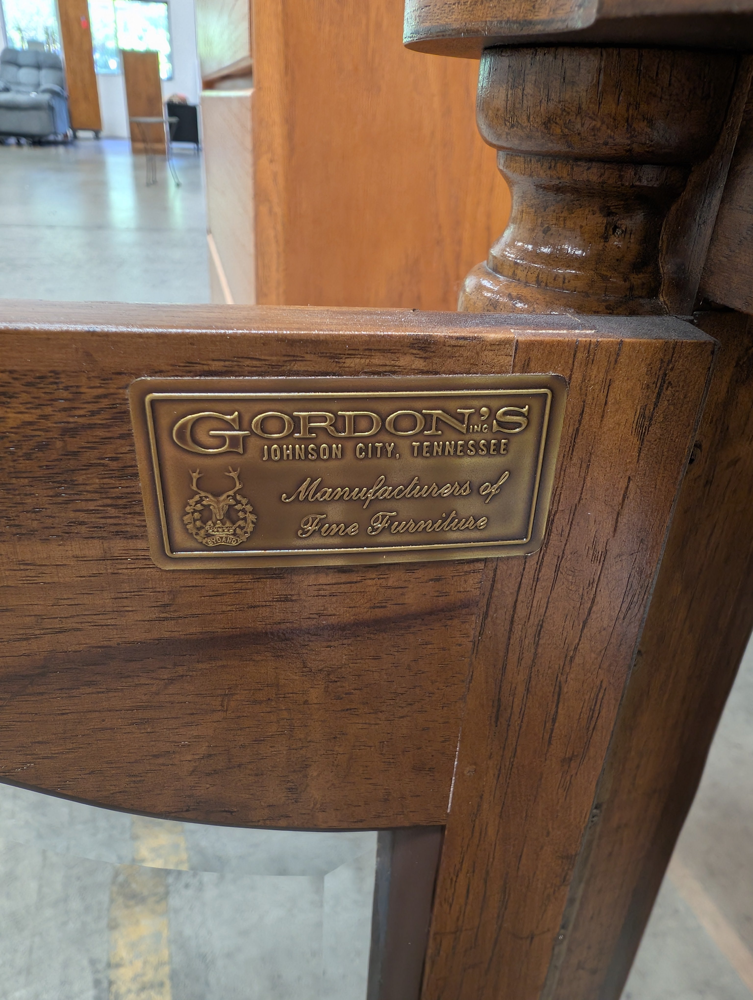 Traditional Four-Door Buffet with Glass Inserts