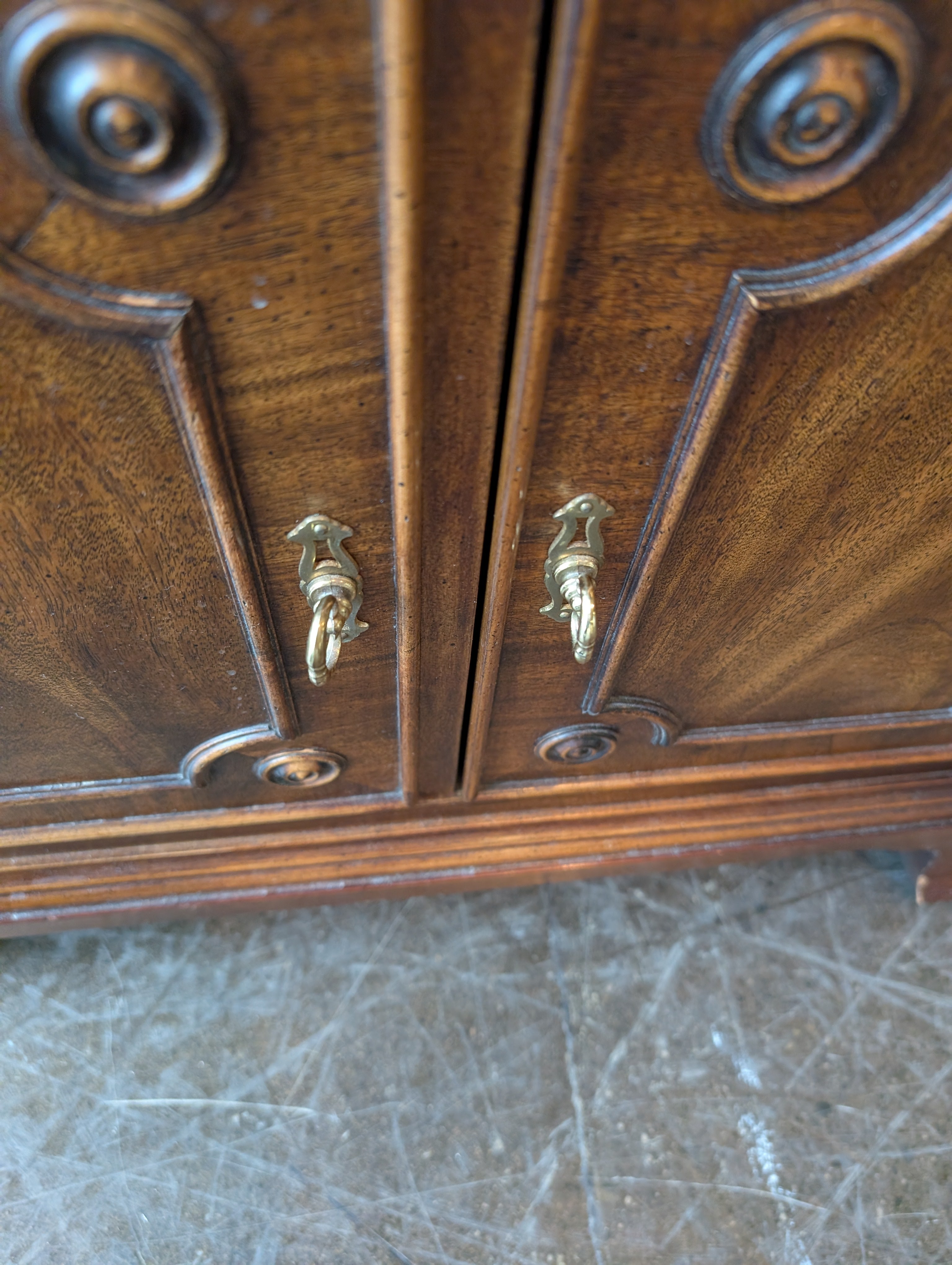 Pair of Century Furniture Traditional Wood Nightstand with Cabinet