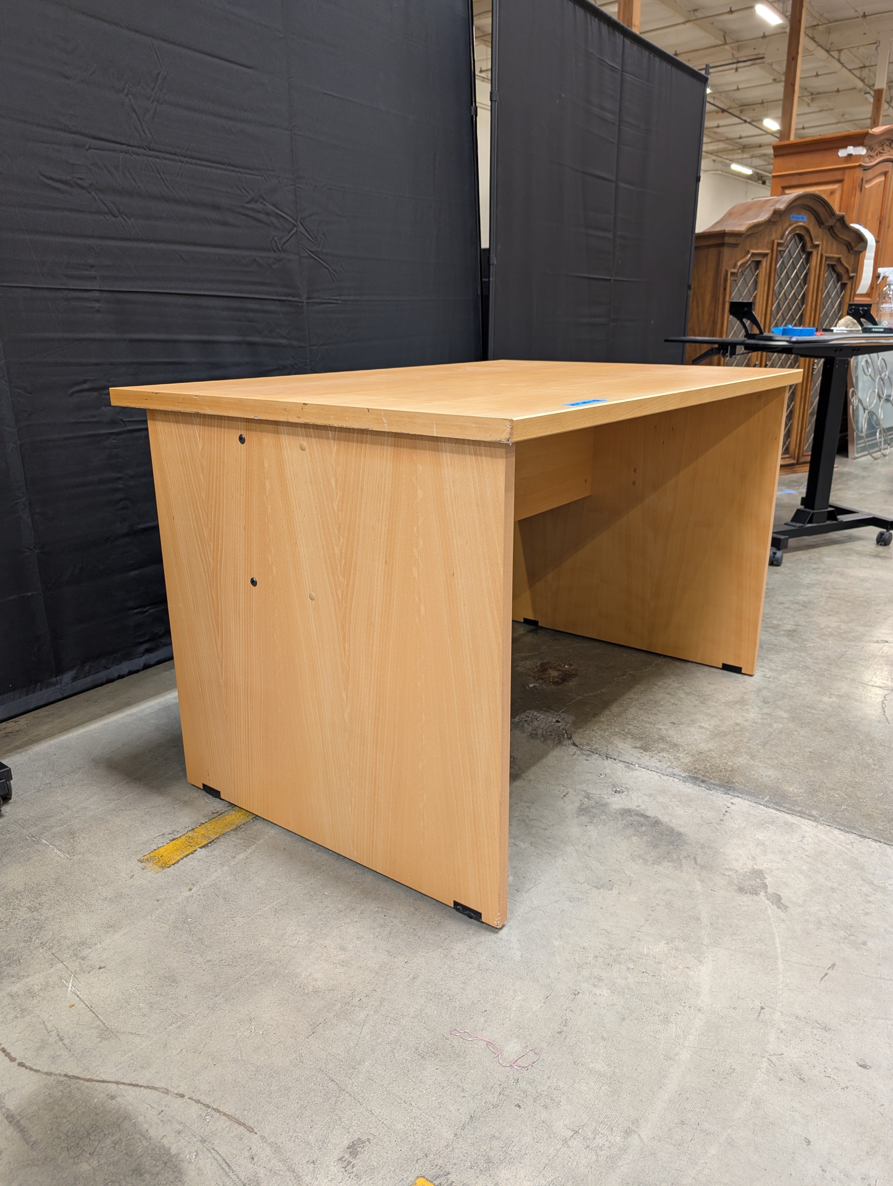 Light Birch Veneer Desk