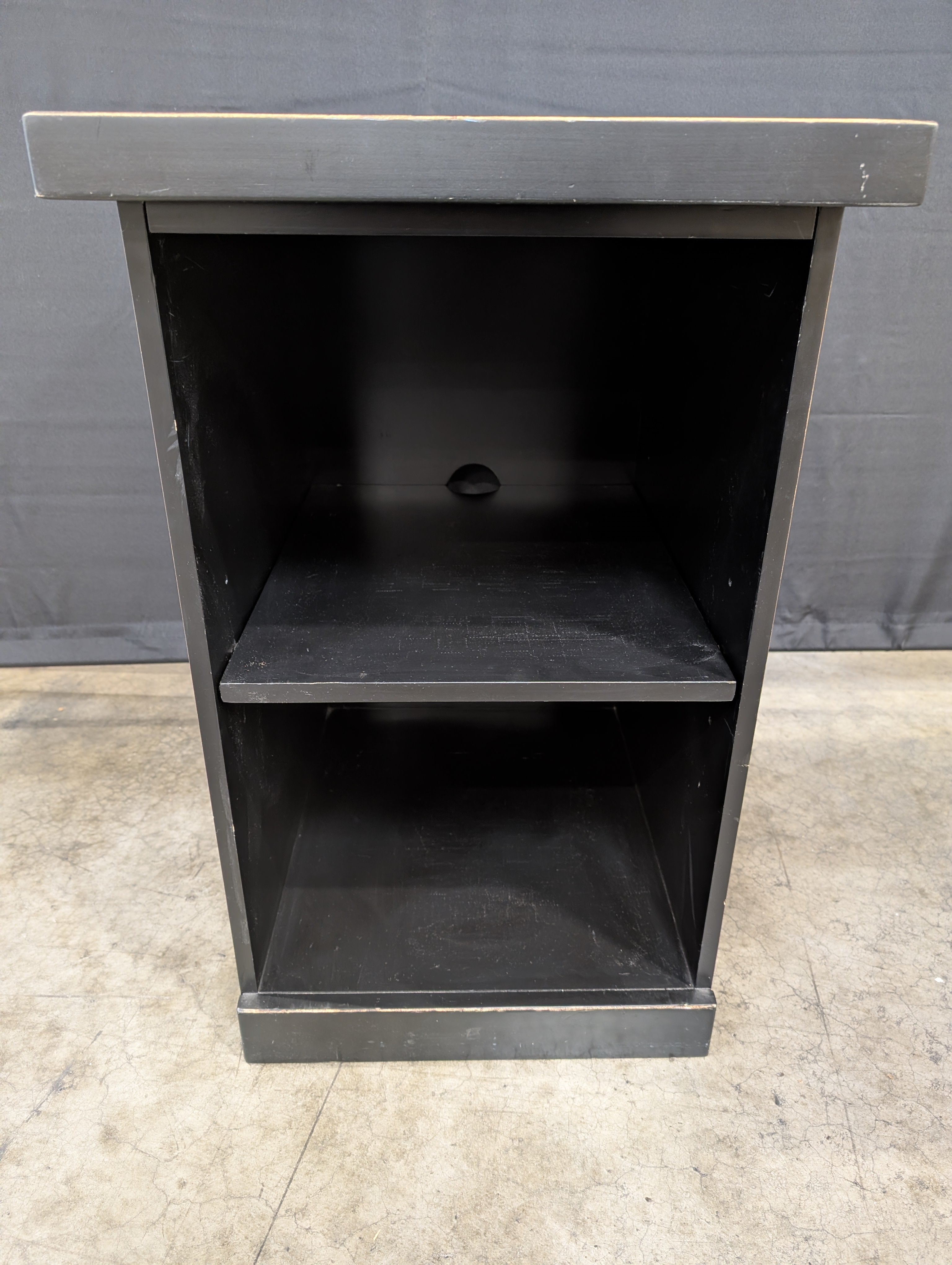 BALLARD DESIGNS Black Nightstand