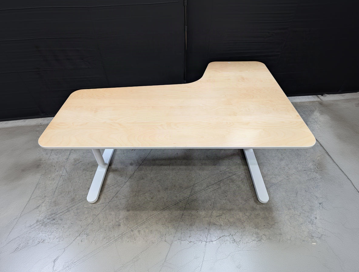 Modern White IKEA Desk