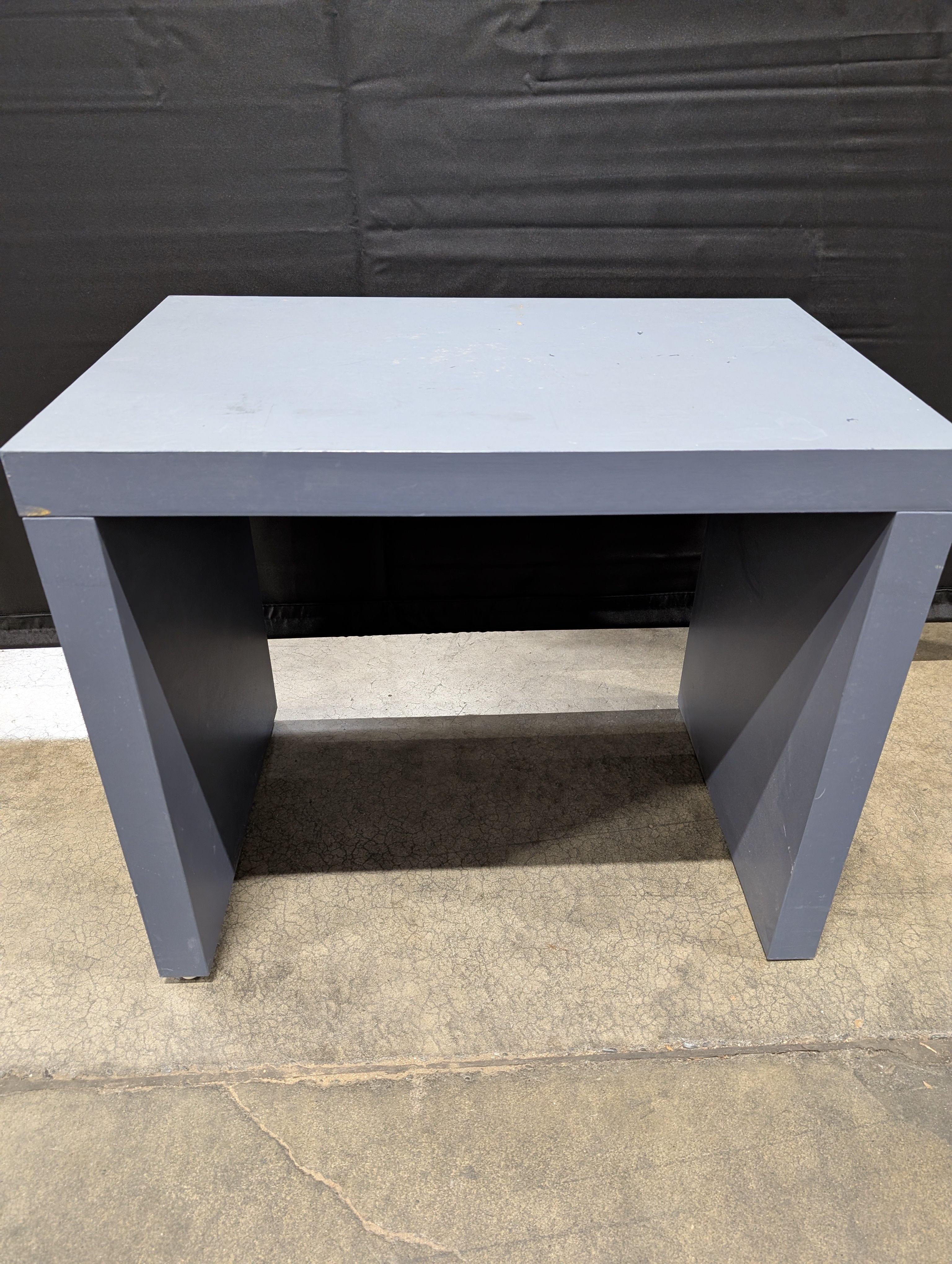 Grey Rectangular Side Table