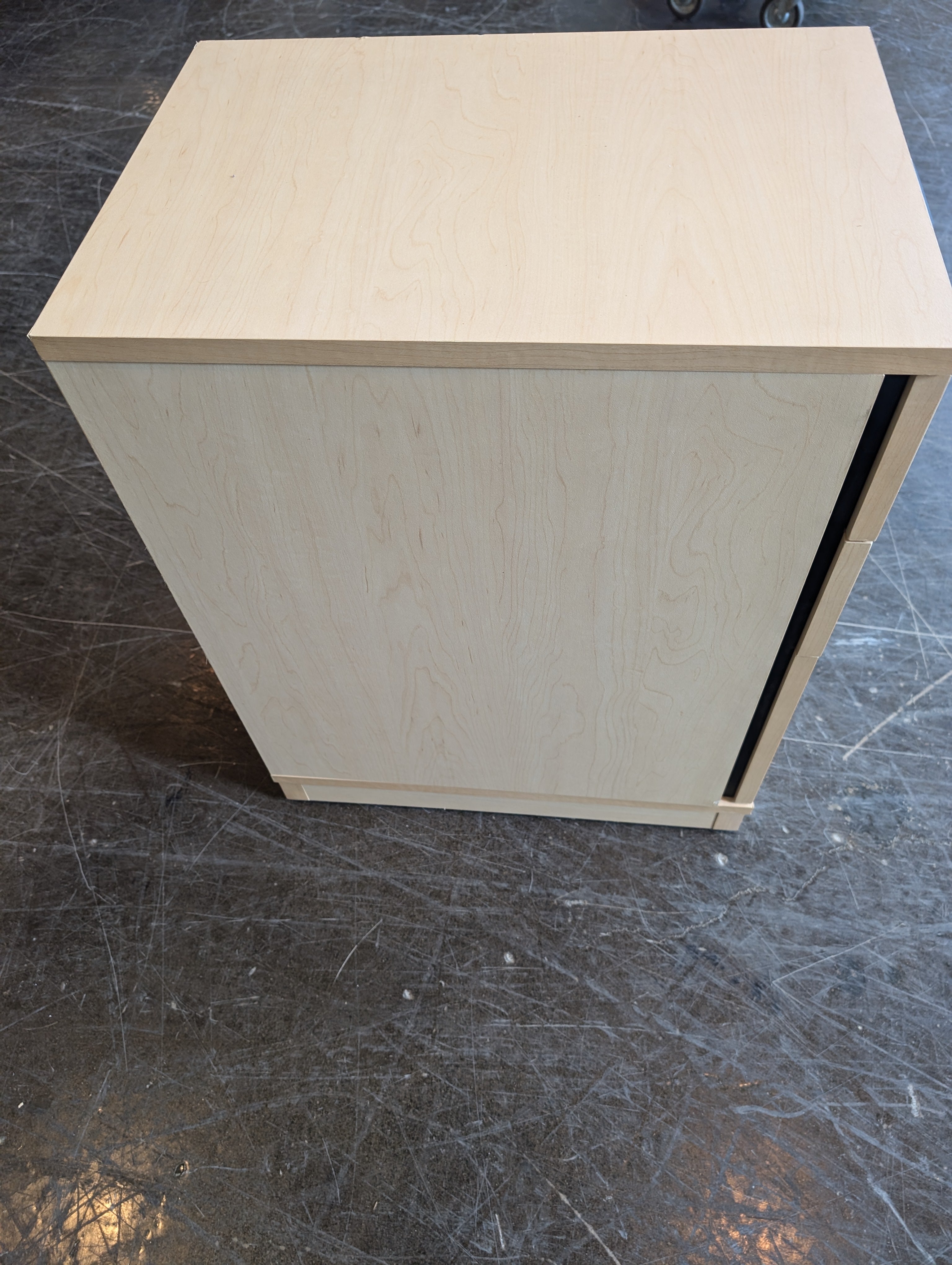Light Wood Office Storage Drawers