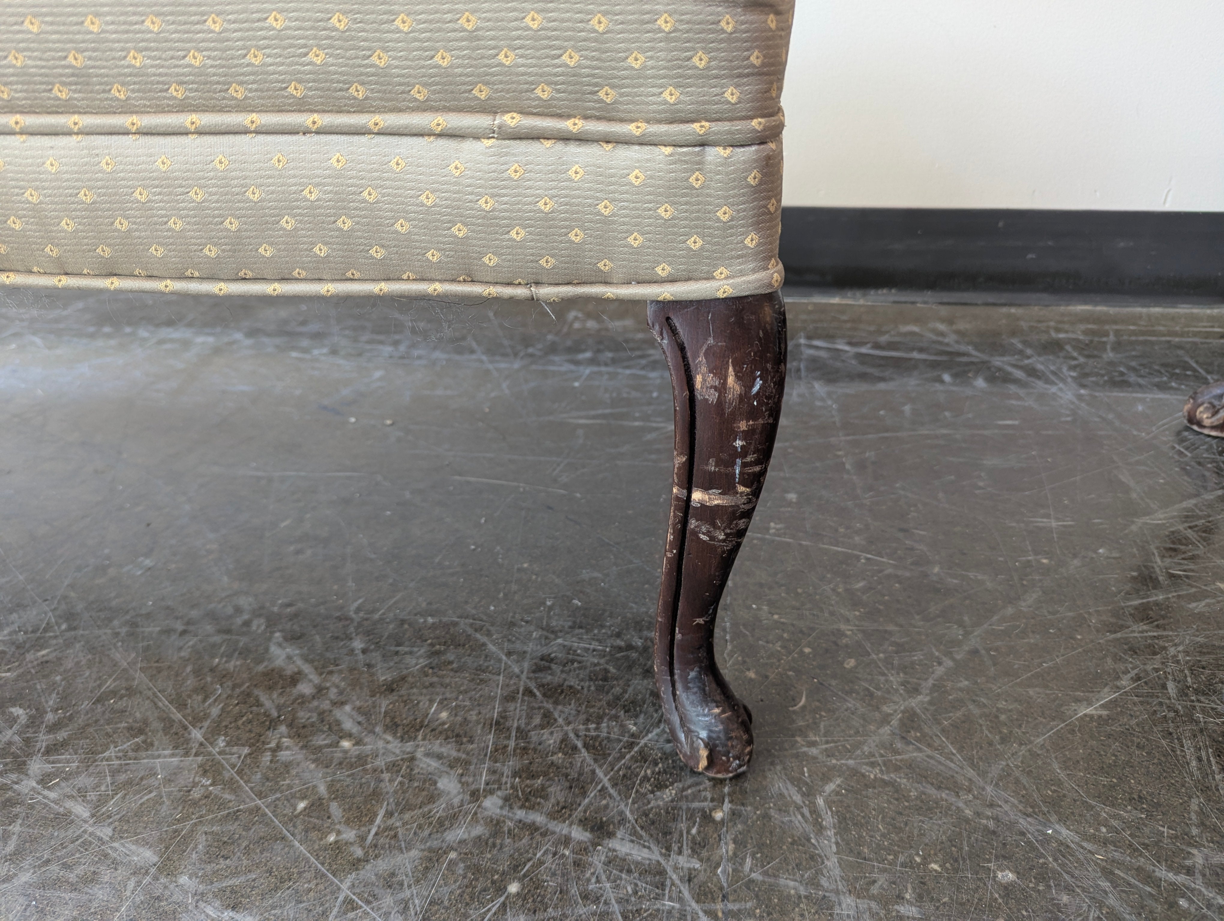 Olive Green Ottoman