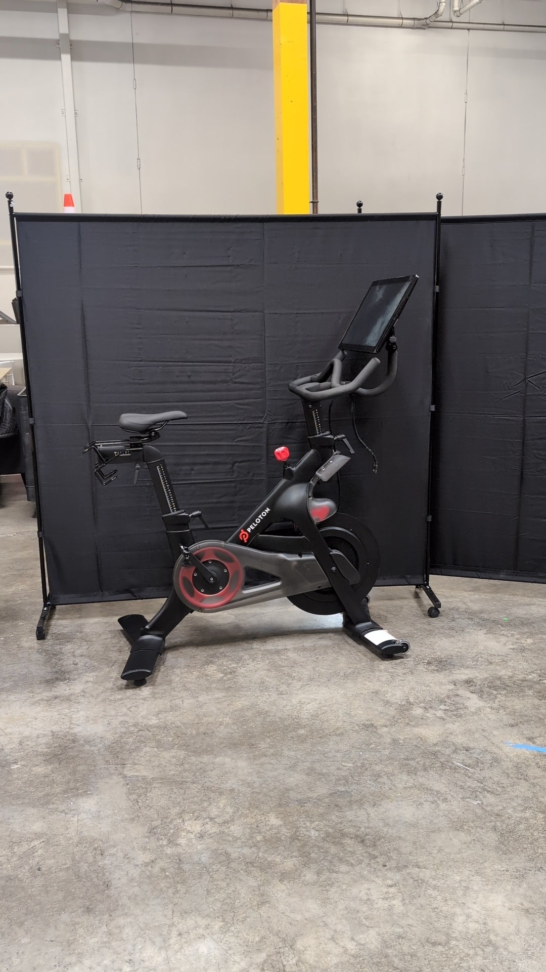 Peloton Stationary Exercise Bike with Adjustable Seat