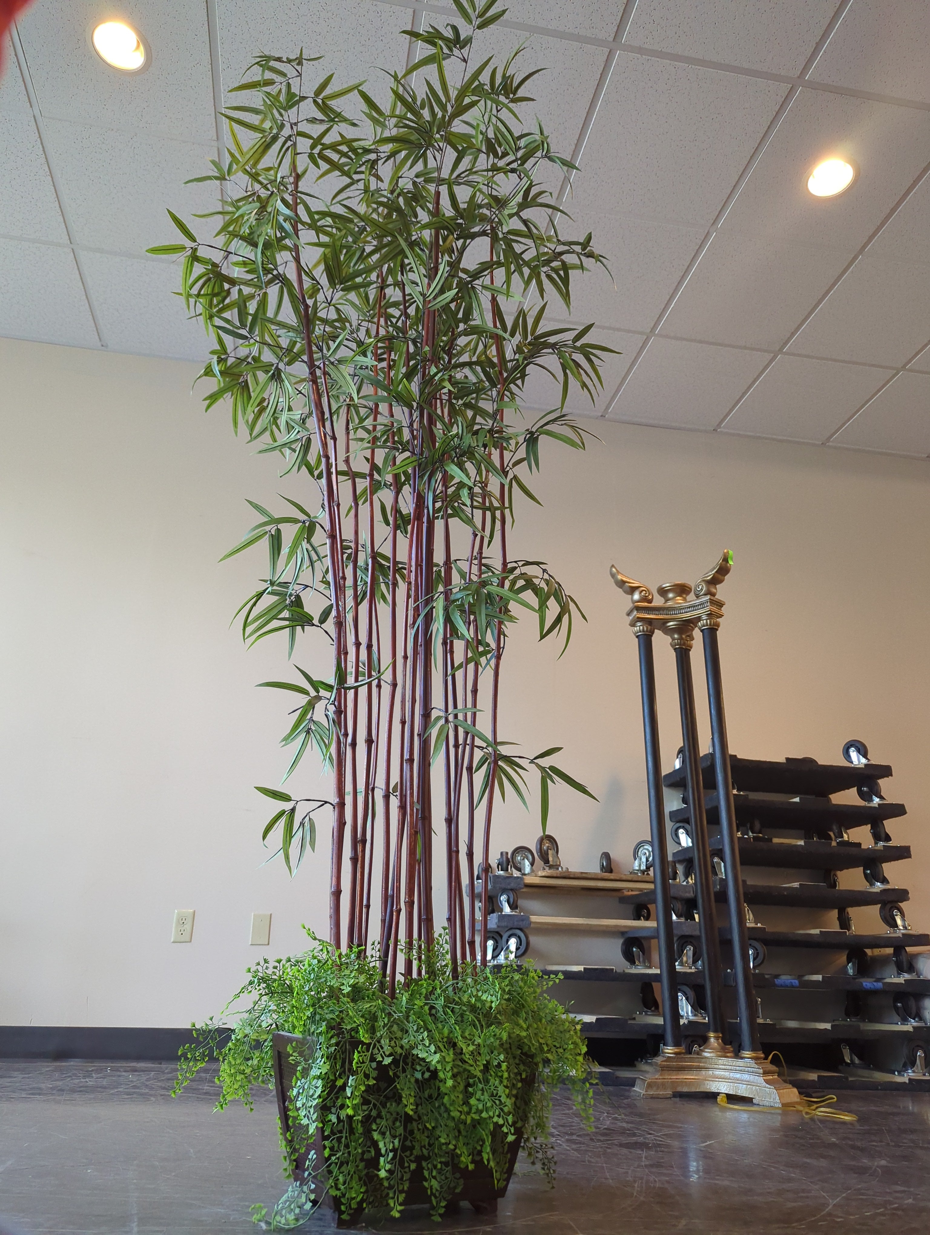 Artificial Tall Floor Bamboo Plant