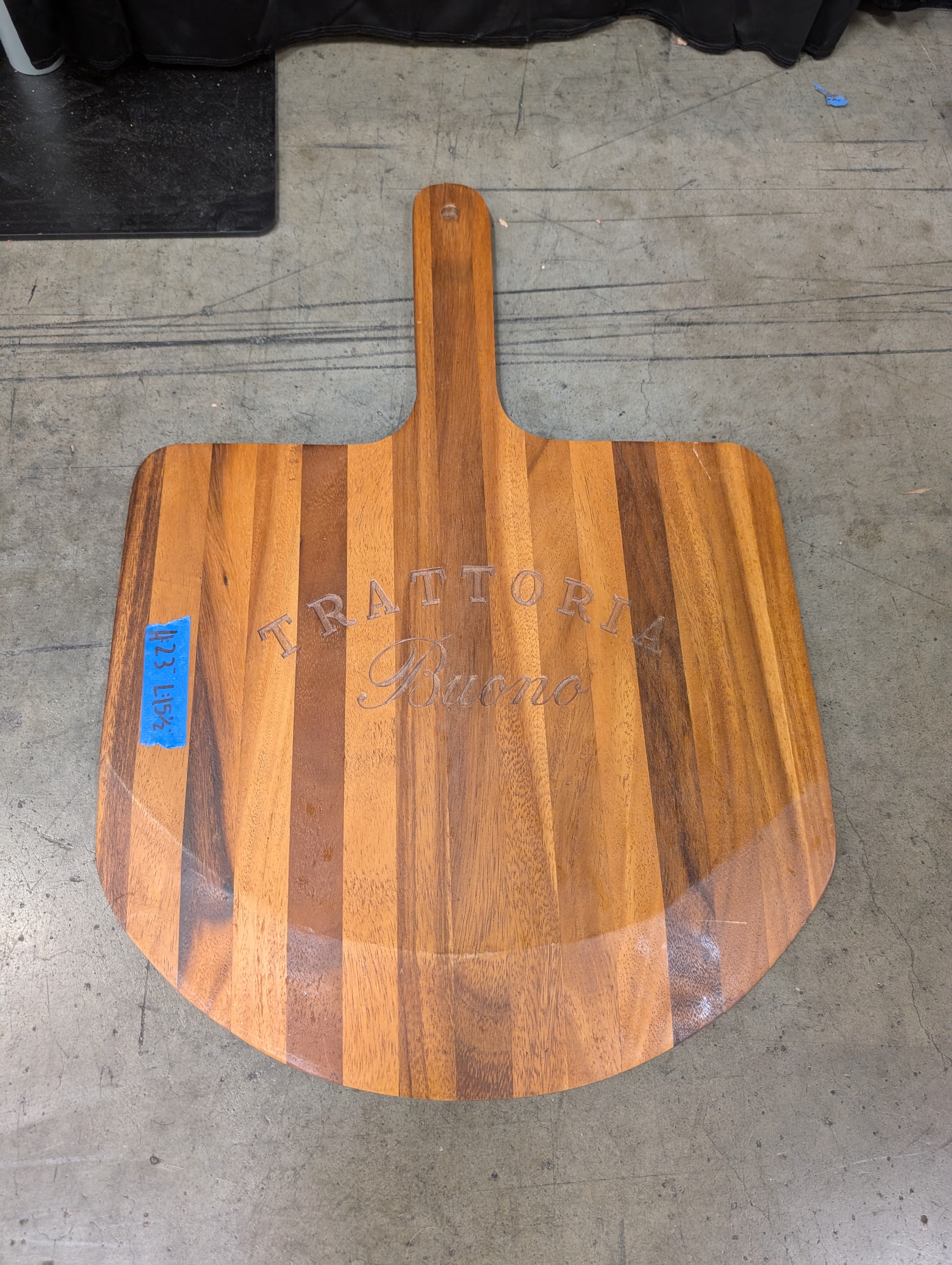 Trattoria Buono Wooden Pizza Peel with Handle