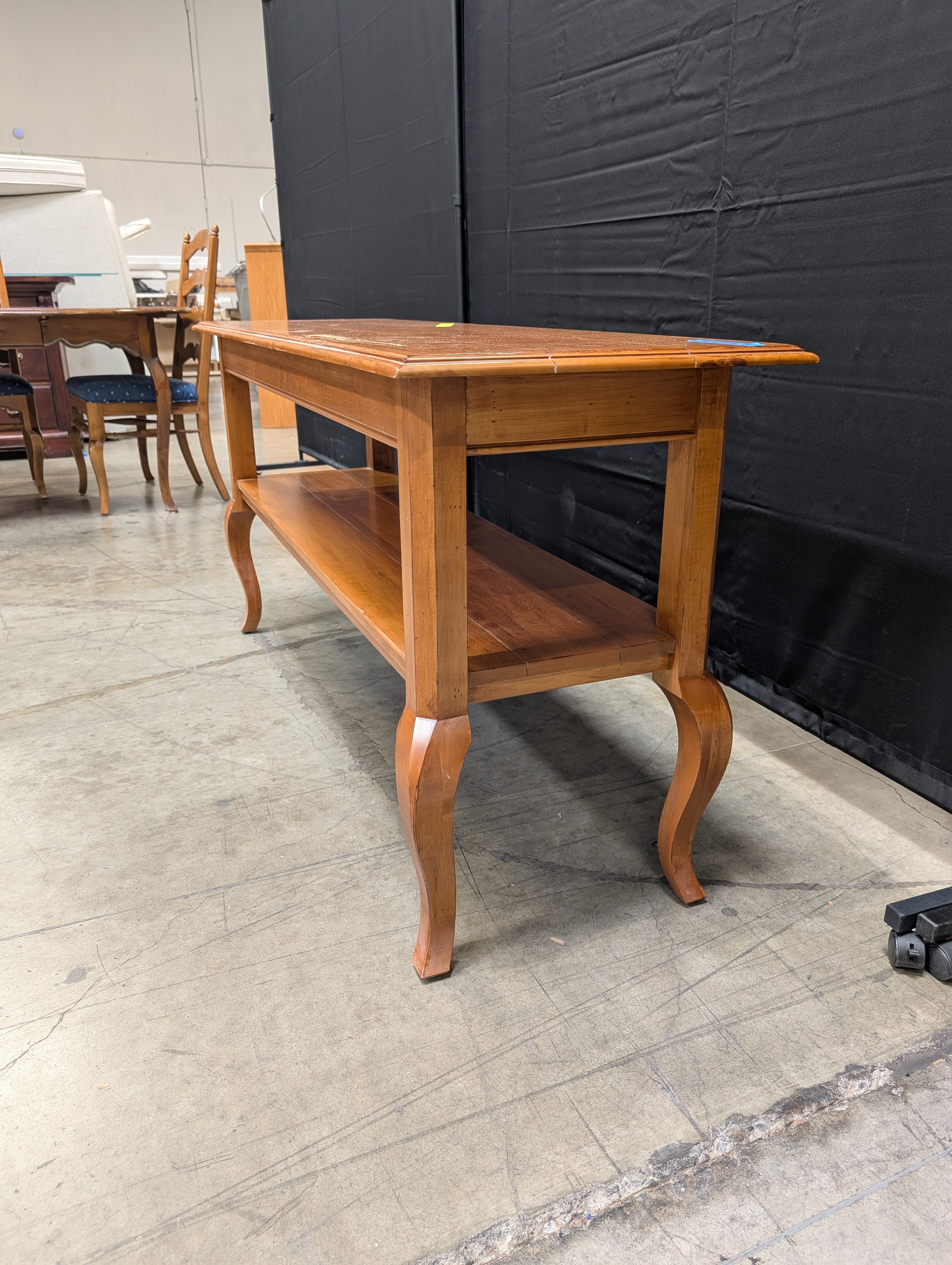 Ethan Allen Legacy Collection Wood Console Table