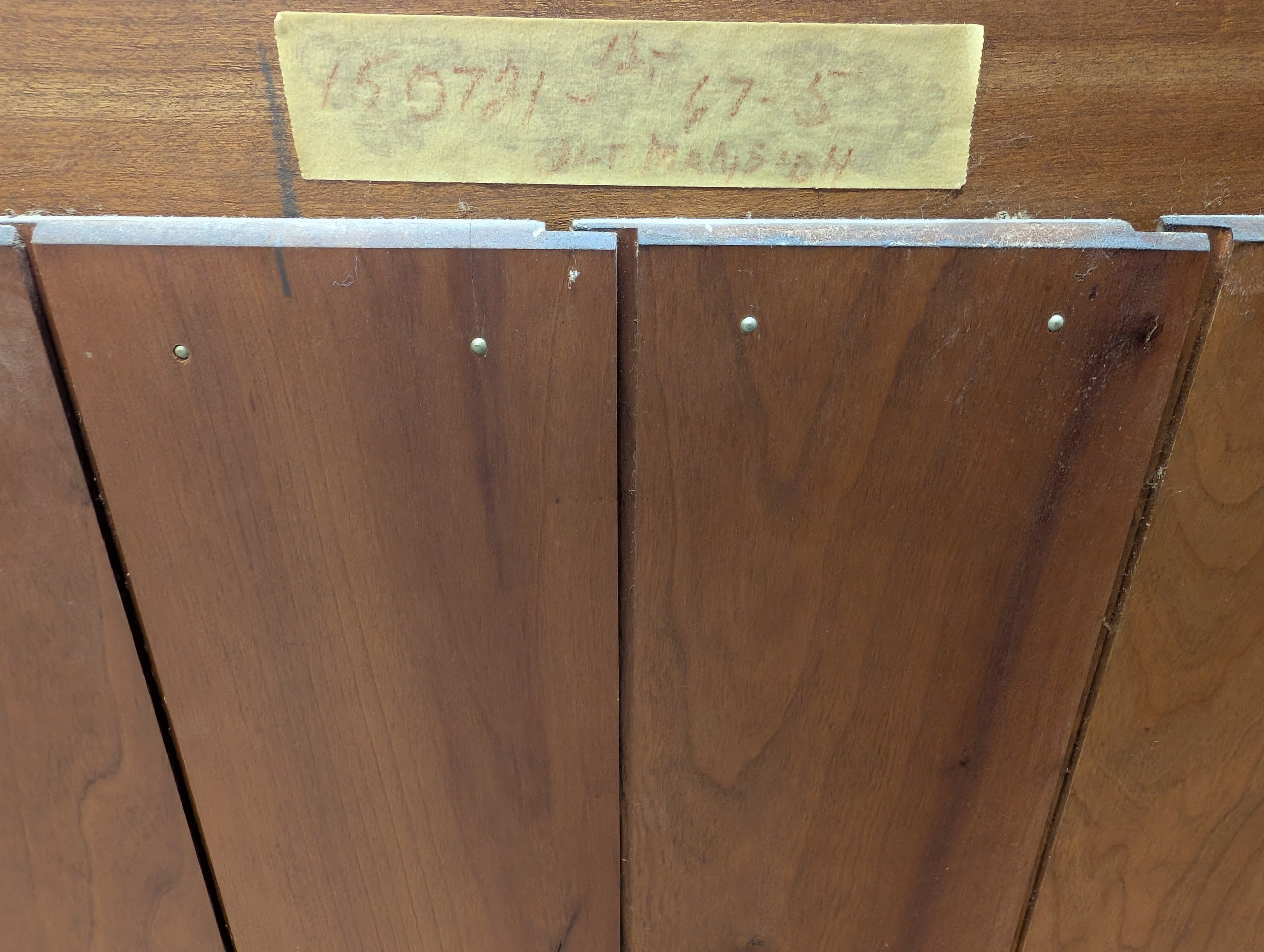 Stickley Furniture Wooden Display Cabinet with Glass Doors