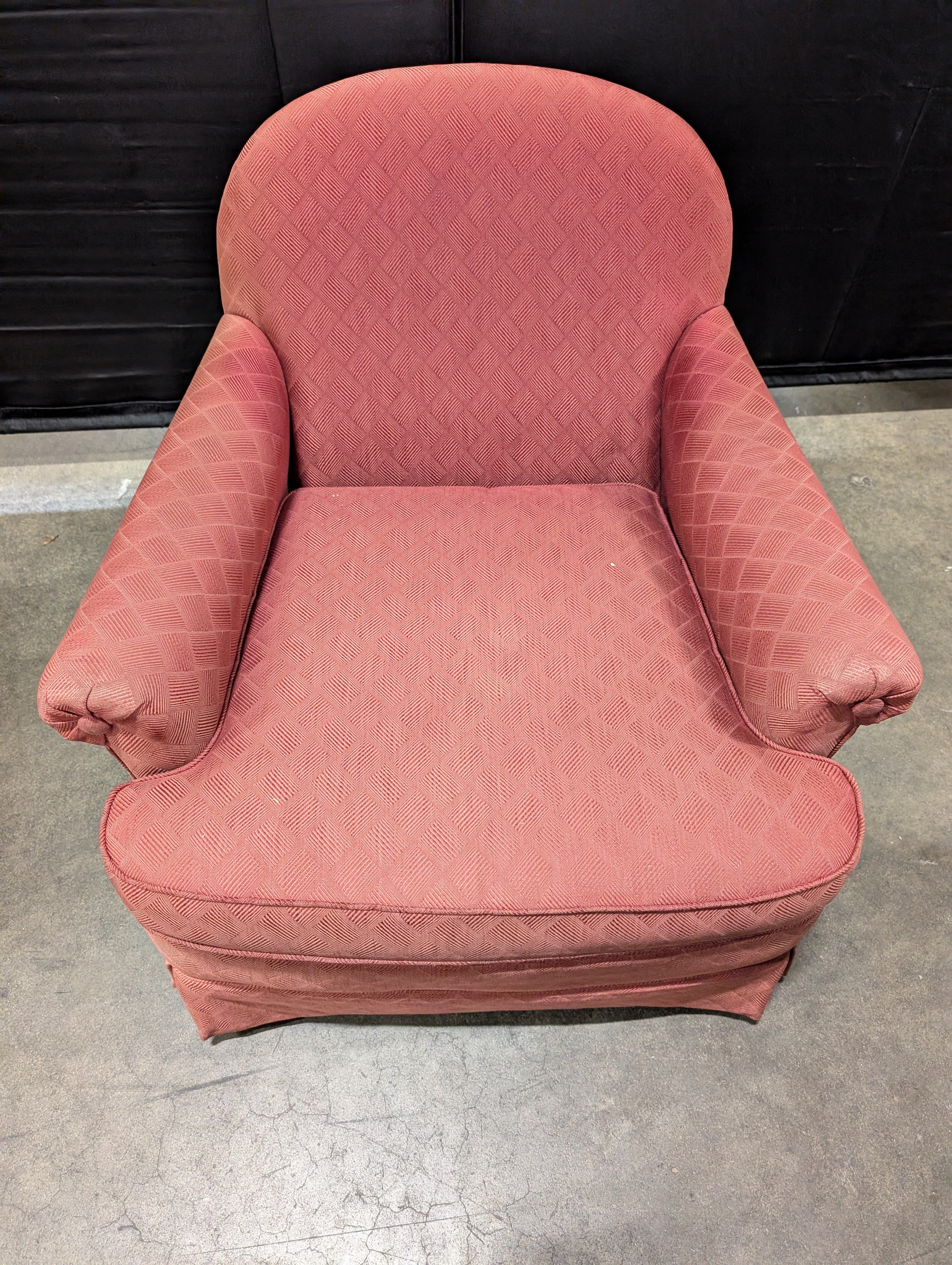 Textured Pink WOODMARK Original Armchair