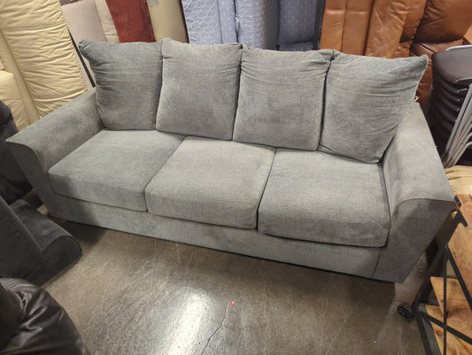 Ashley Furniture Gray Three Seat Sofa