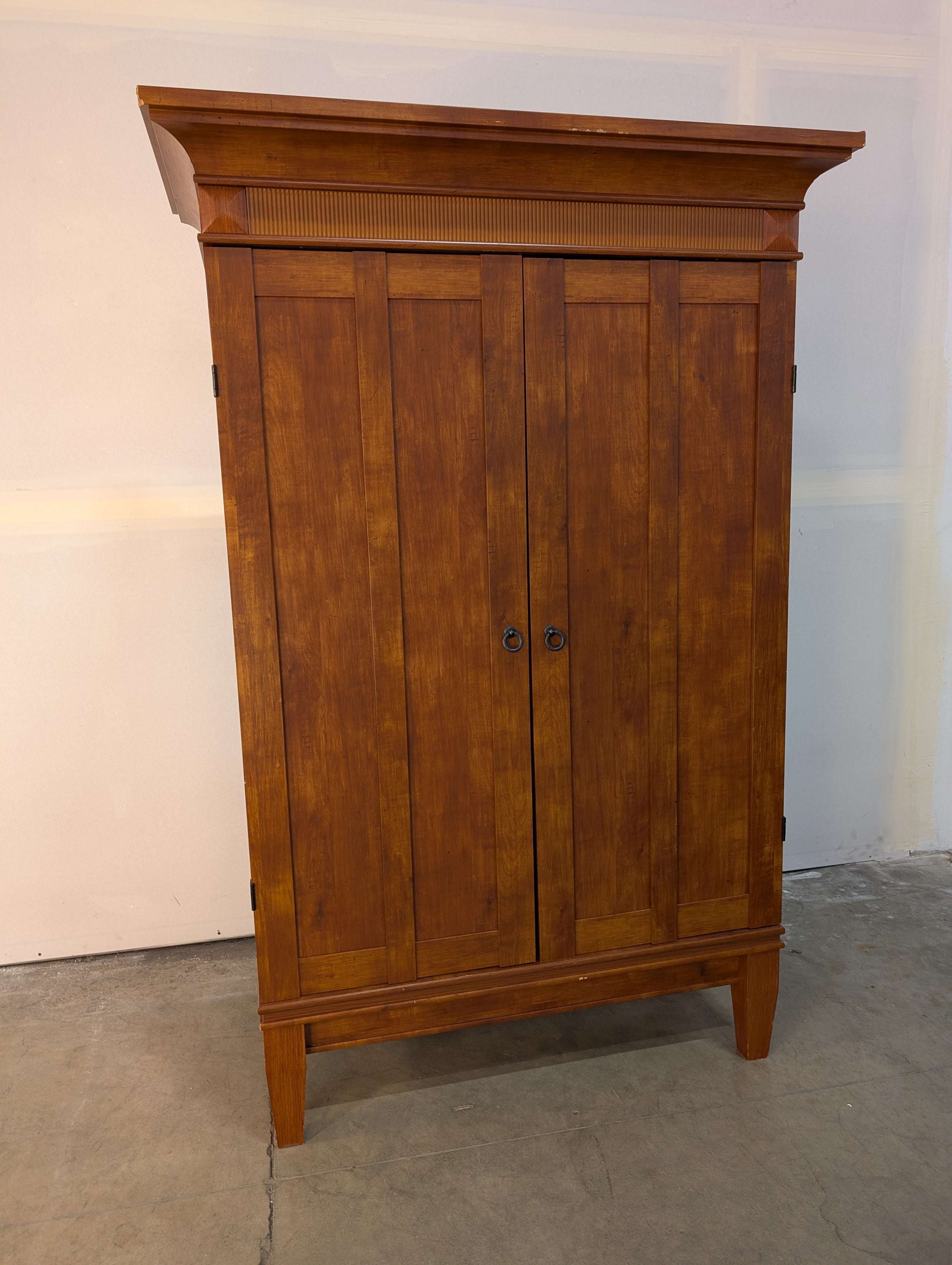 Classic Wood Wardrobe Armoire Storage Cabinet