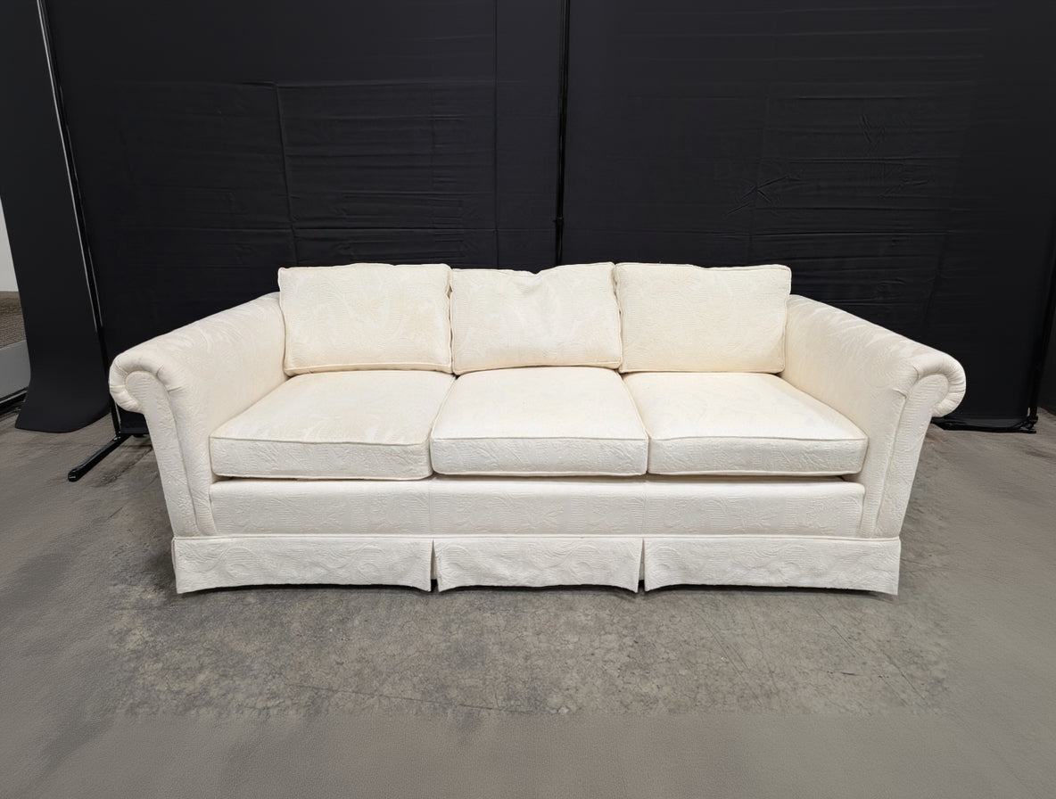 DREXEL Heritage Cream sofa