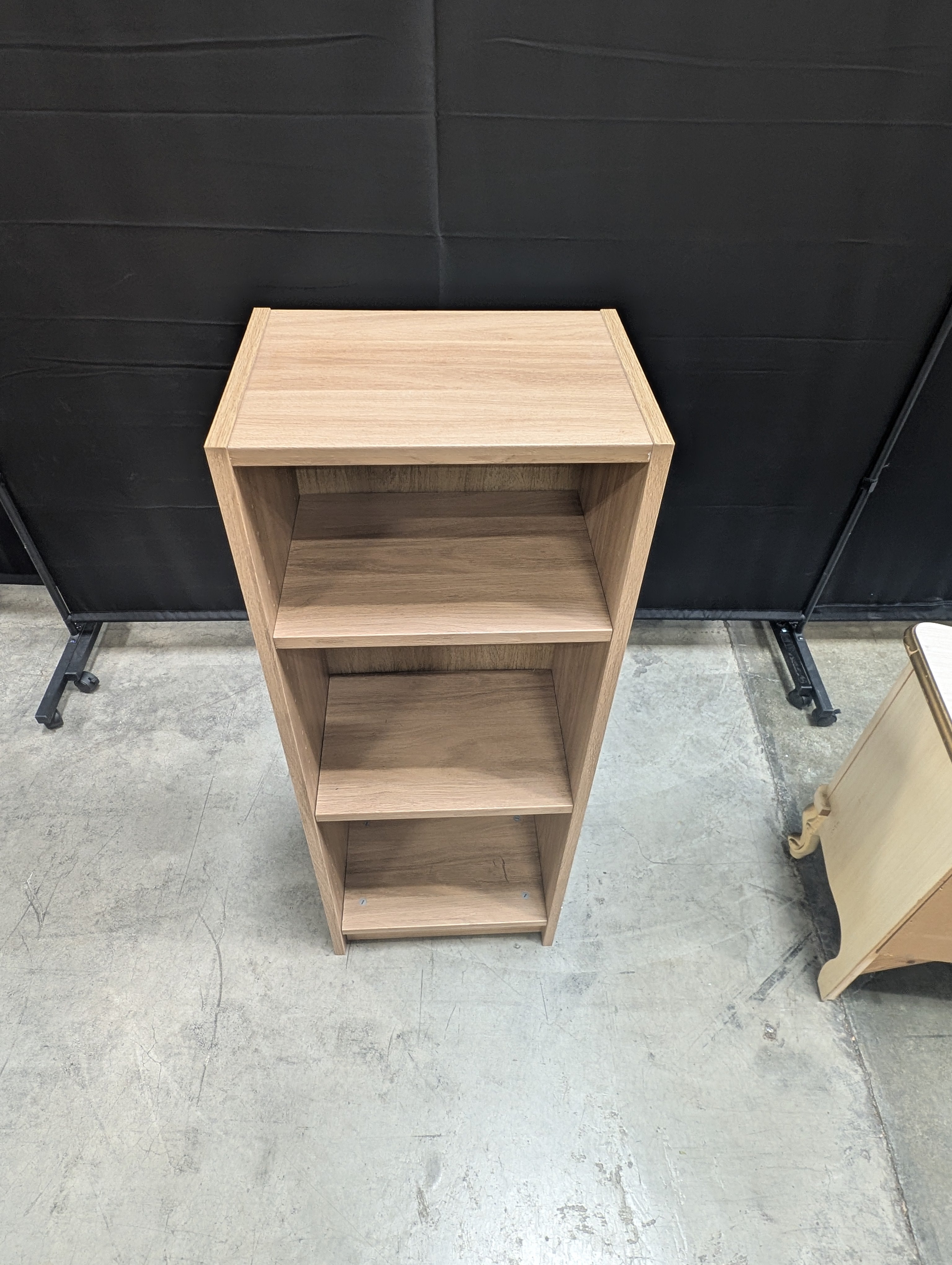 Short Ikea Three-Tier Bookcase