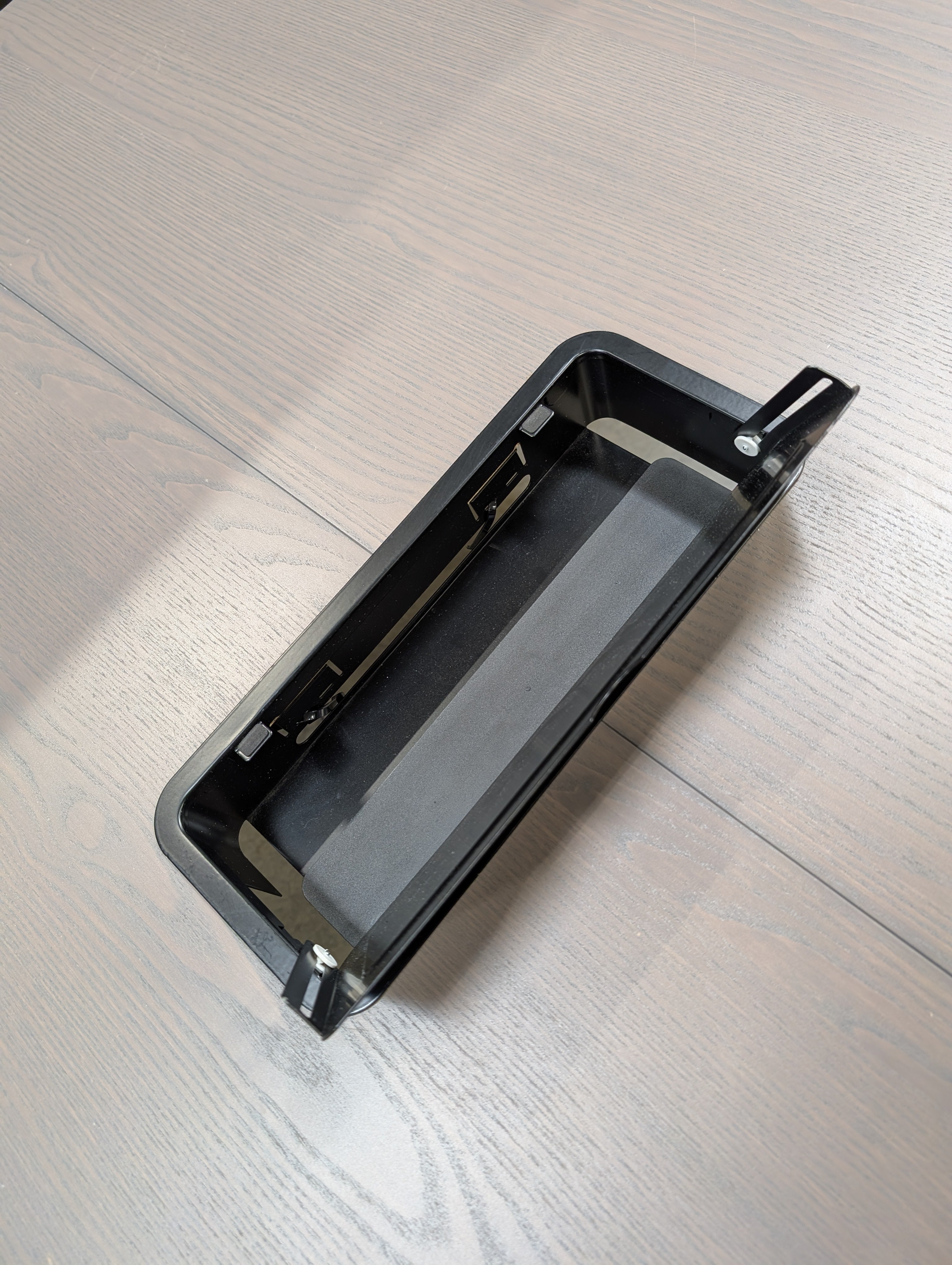 Modern Square Conference Table with Integrated Power Module