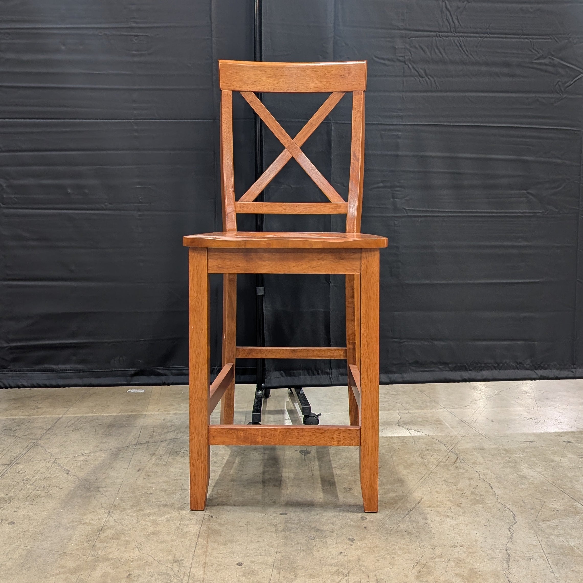 Solid Wood X-Back Dining Chair
