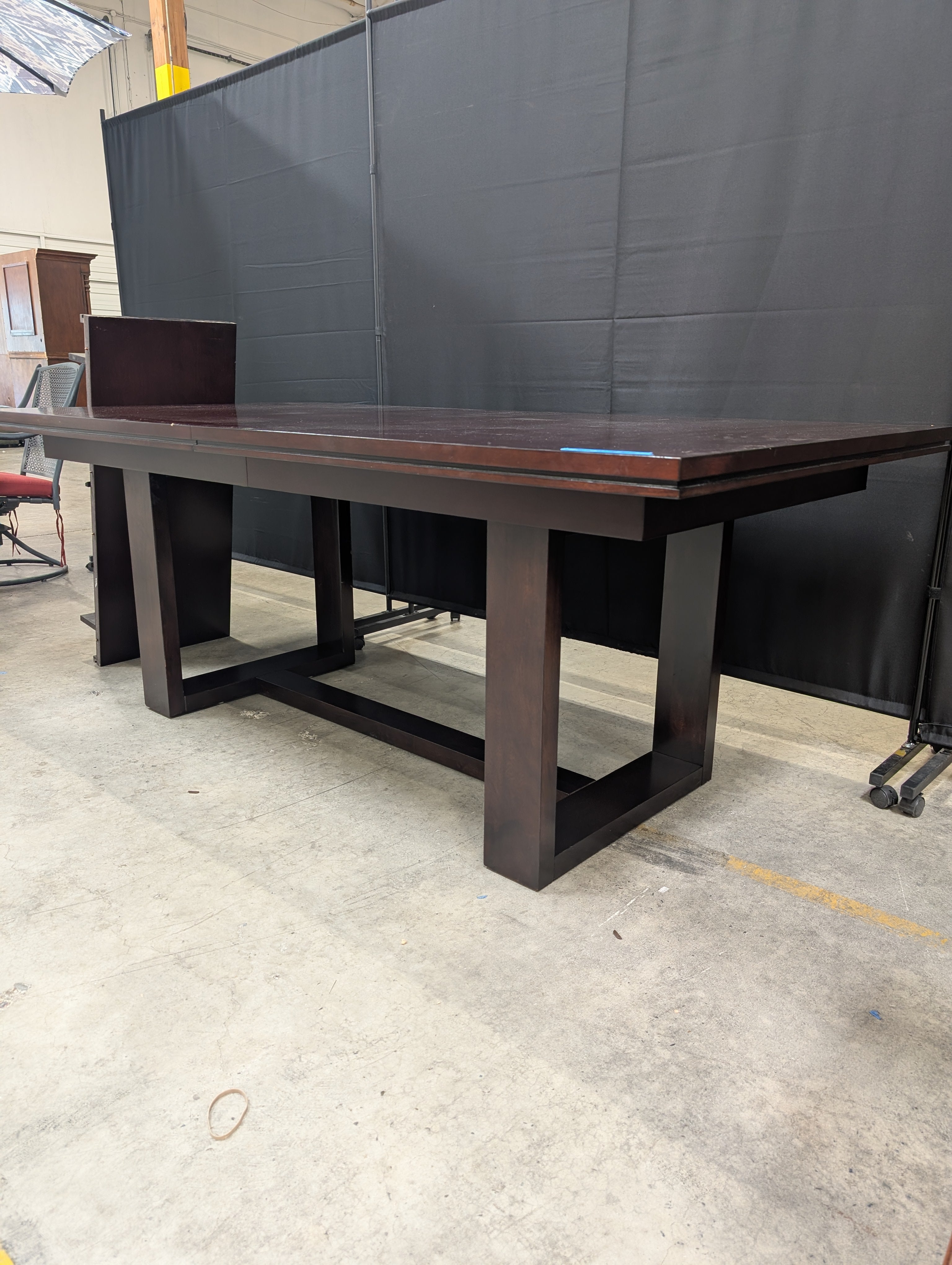 Dark Espresso O-Palier Brand Wooden Dining Table