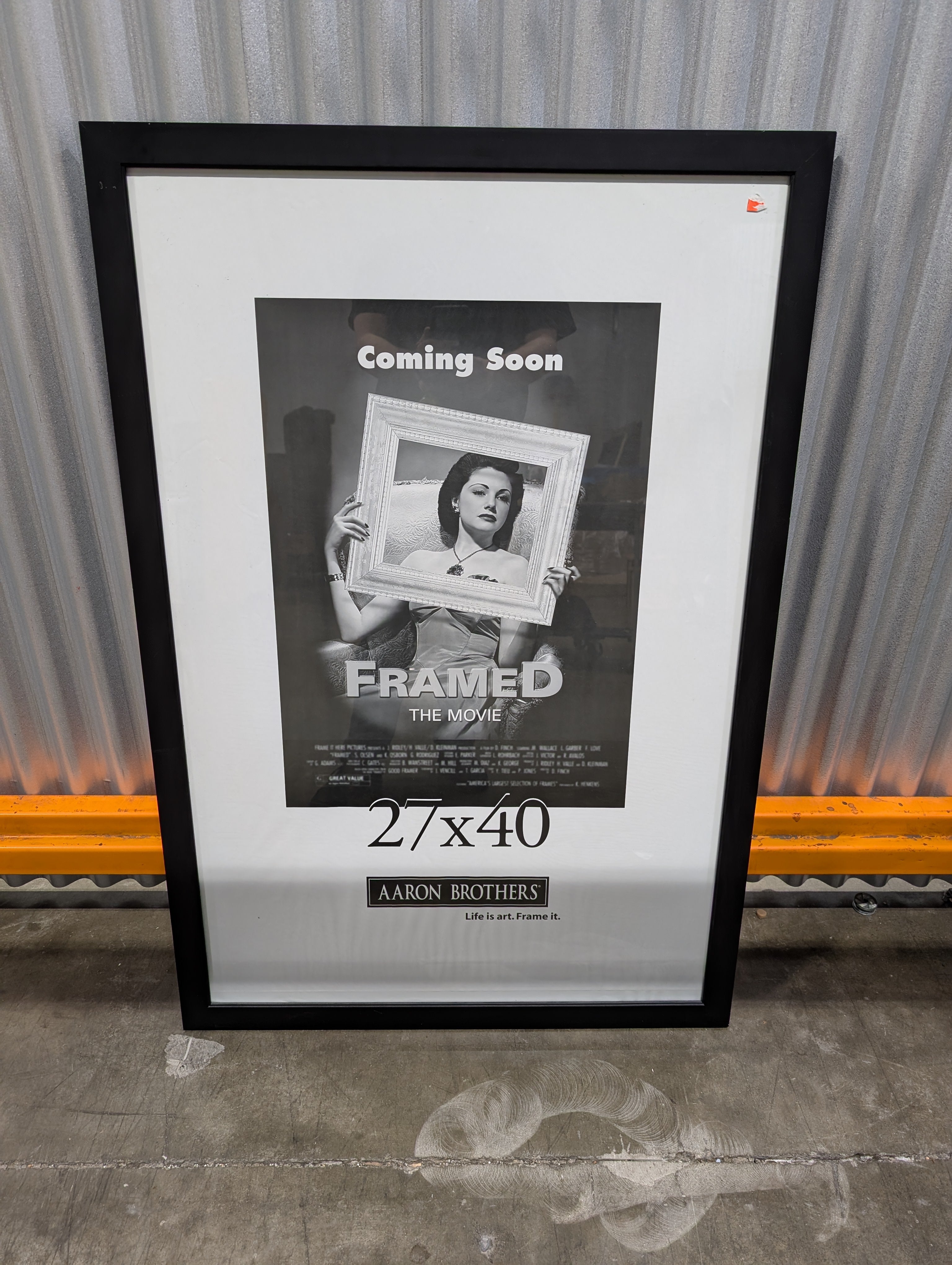 Aaron Brothers Poster Frame