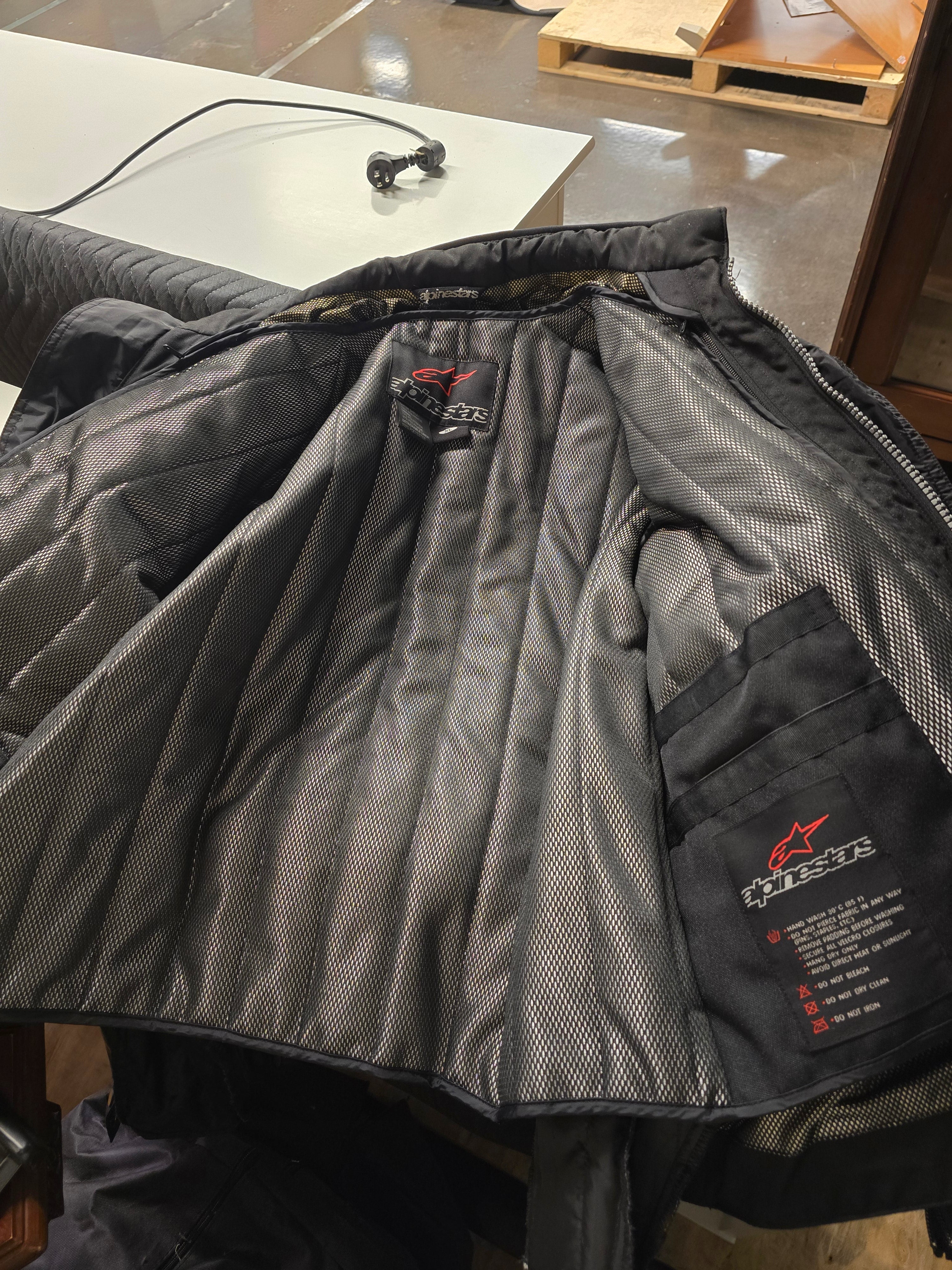 Alpinestars Motorcycle Jacket Blue (Used) XL