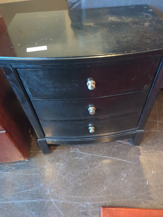 black nightstand