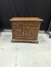 Hardwood Drexel Storage Cabinet with Paneled Doors