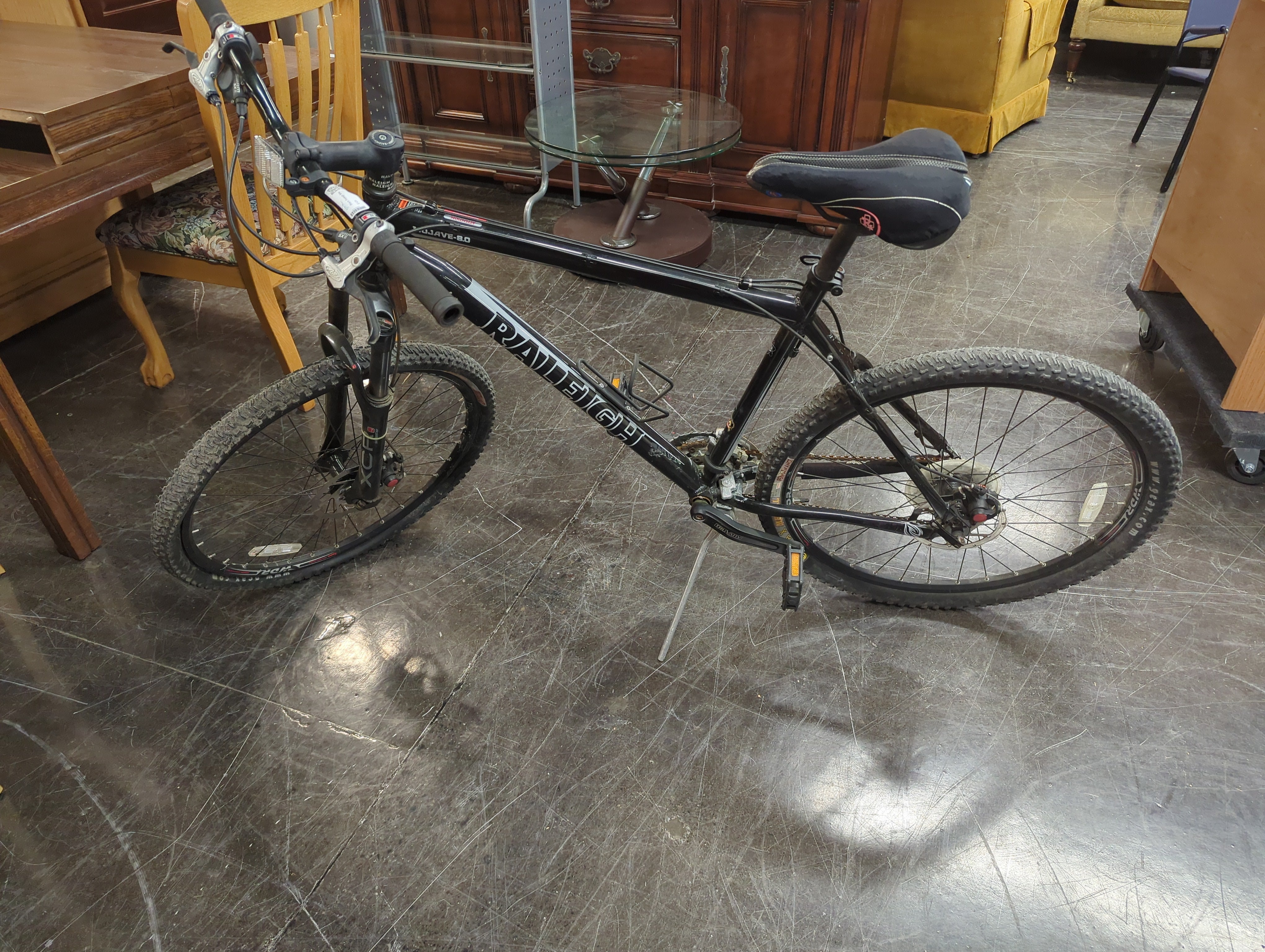 Black Raleigh Bike