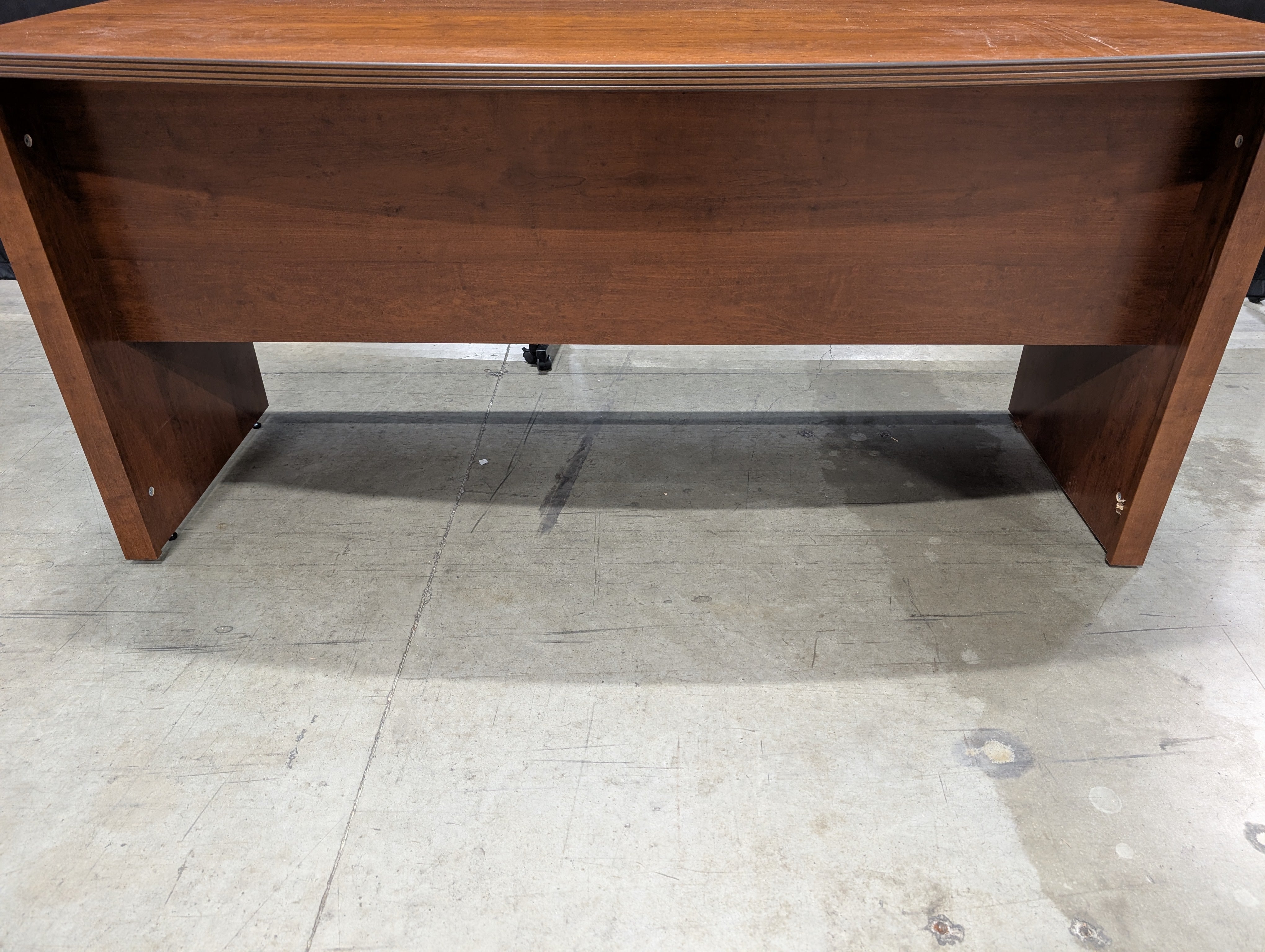 Sturdy Brown Wood-Look Home Office Desk