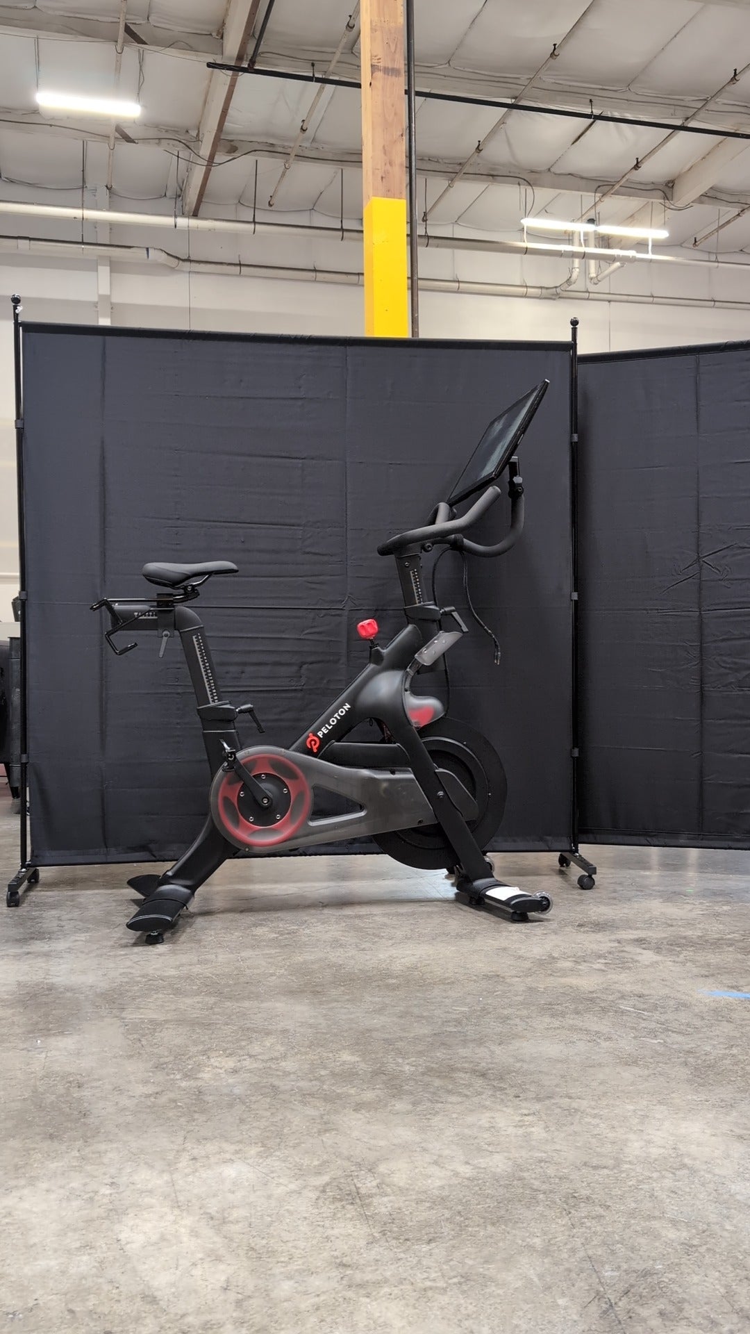 Peloton Stationary Exercise Bike with Adjustable Seat