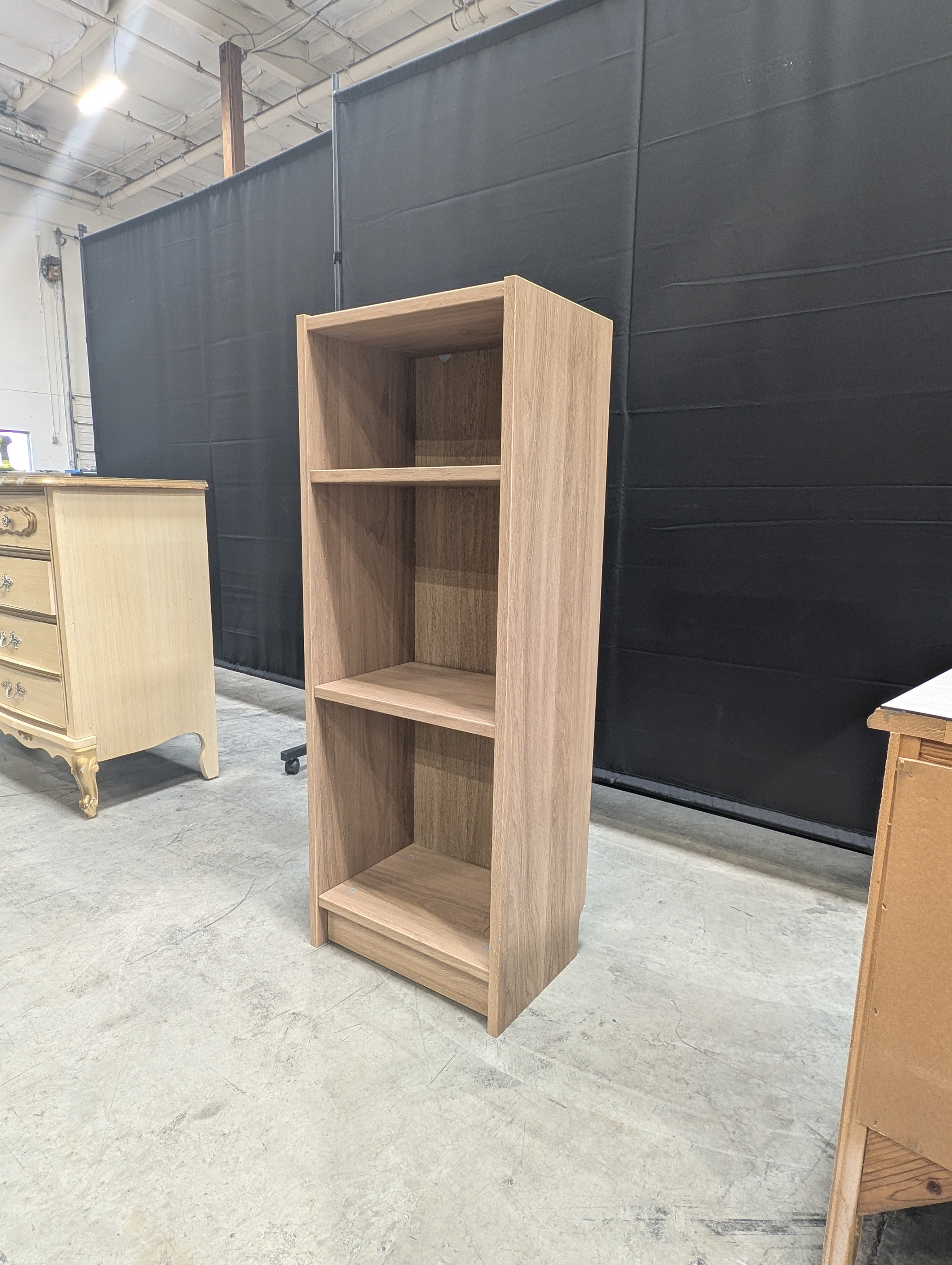 Short Ikea Three-Tier Bookcase