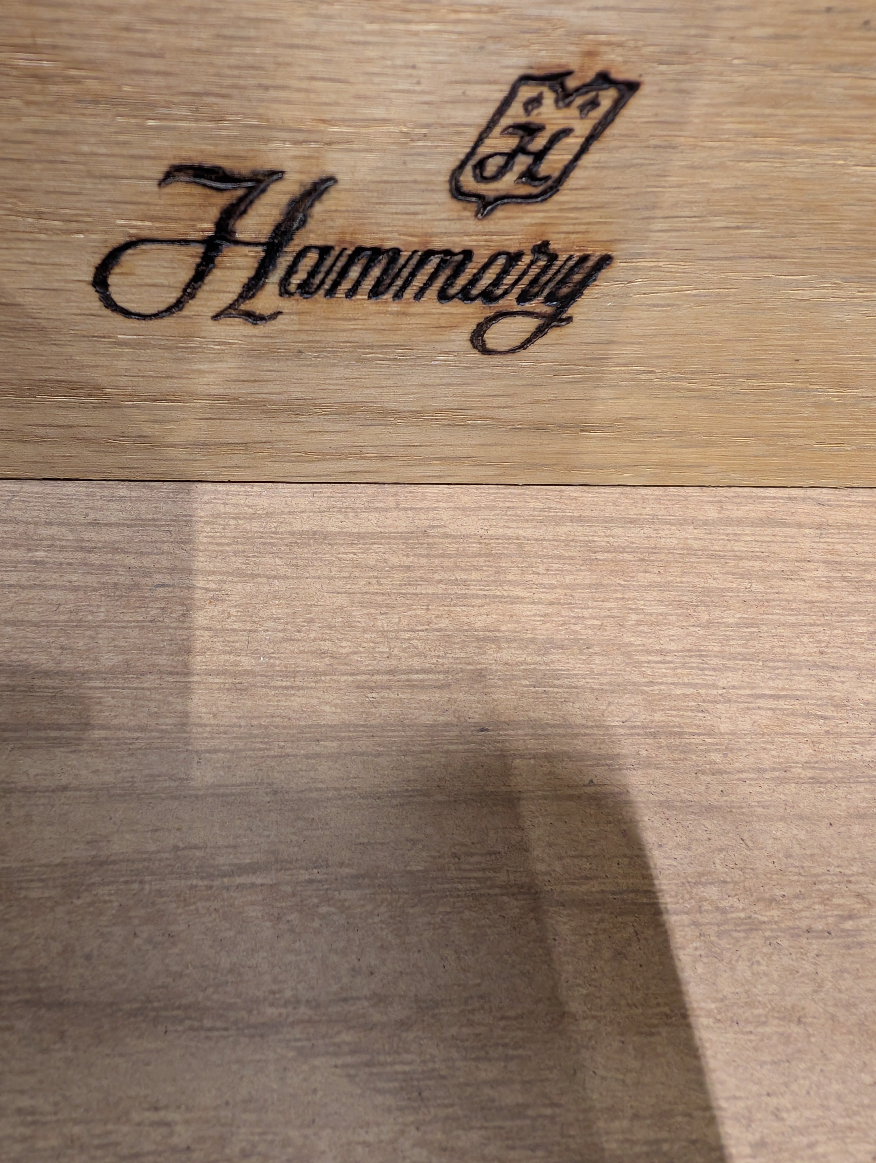 Traditional Hammary Square Side Table with Lower Shelf